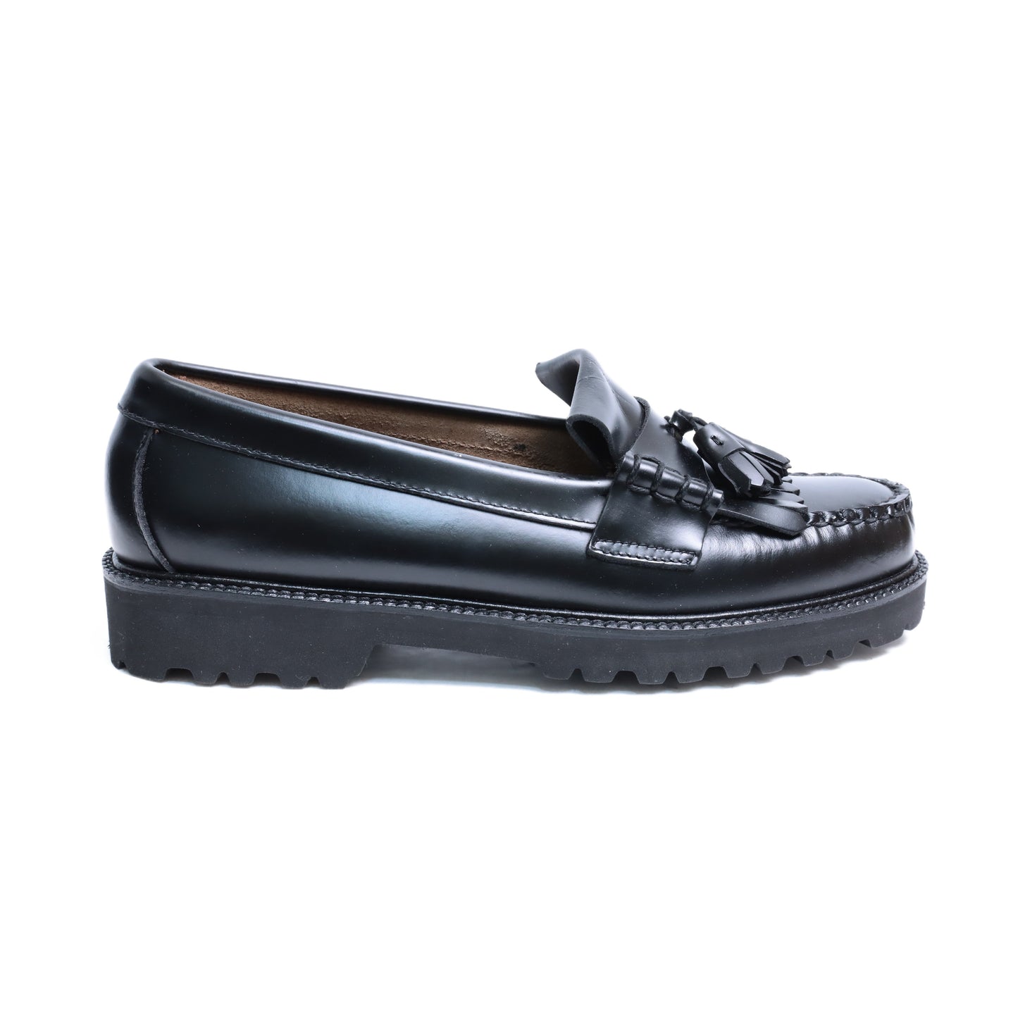 BA11525 / LTHR / BLACK / RUBBER SOLE / US7.5(25.5cm)