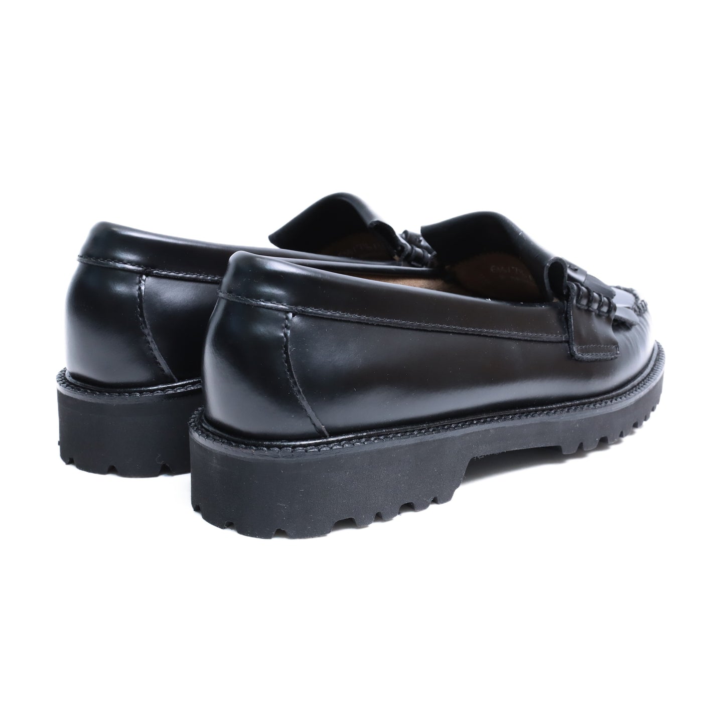 BA11525 / LTHR / BLACK / RUBBER SOLE / US7.5(25.5cm)