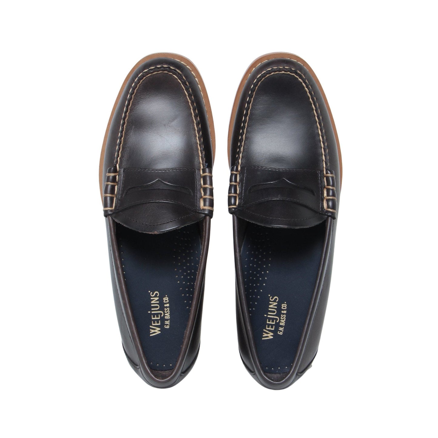 BA11011 / LTHR / NAVY / LEATHERSOLE / US8.0(26.0cm)