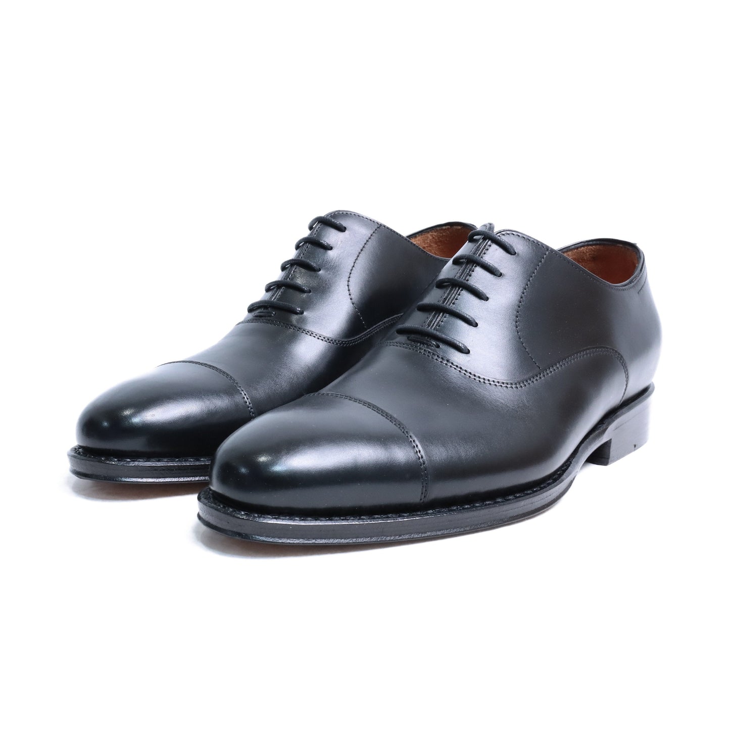 98317 / CALF / BLACK / LEATHER SOLE / UK7.0(25.5cm)