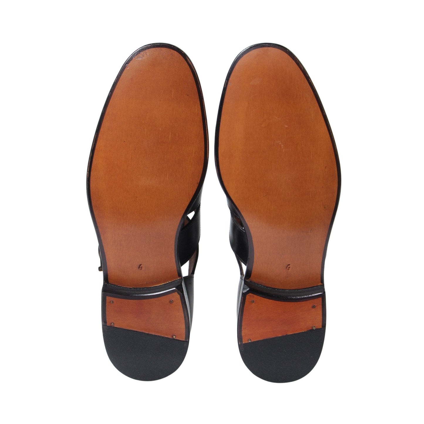 98850 / CALF / BLACK / LEATHR SOLE / UK4.0(23.0cm)