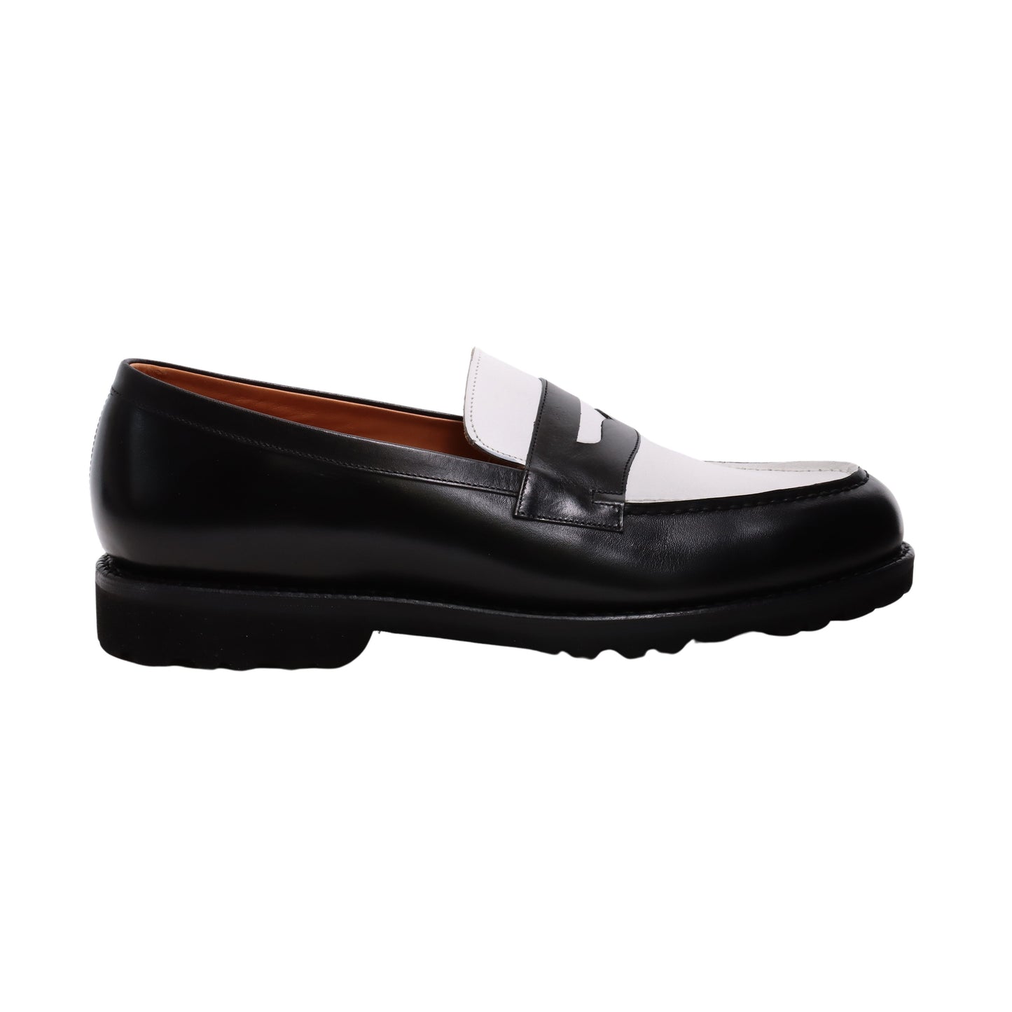 98998 / CALF / BLACK/WHITE / VIBRAM SOLE / UK9.5(28.5cm)