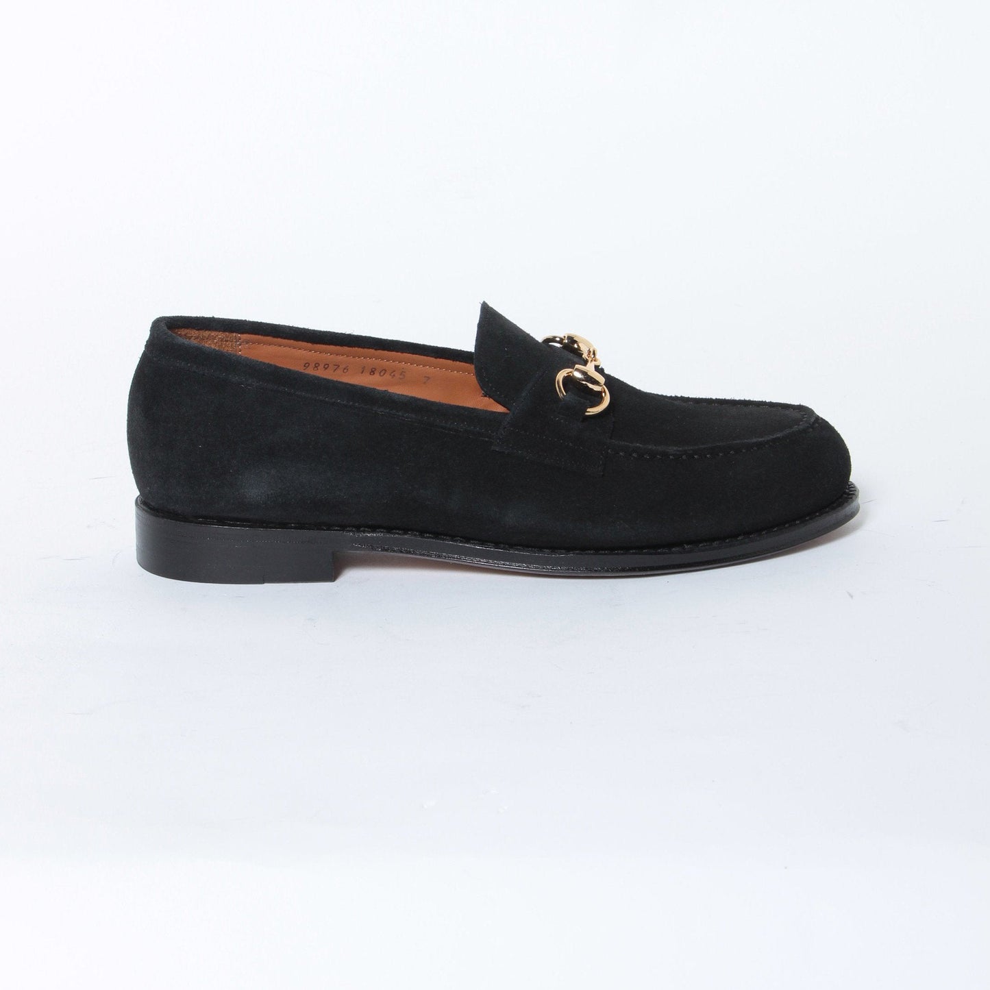98976 / SUEDE / BLACK / LEATHERSOLE / UK7.0(26.0cm)