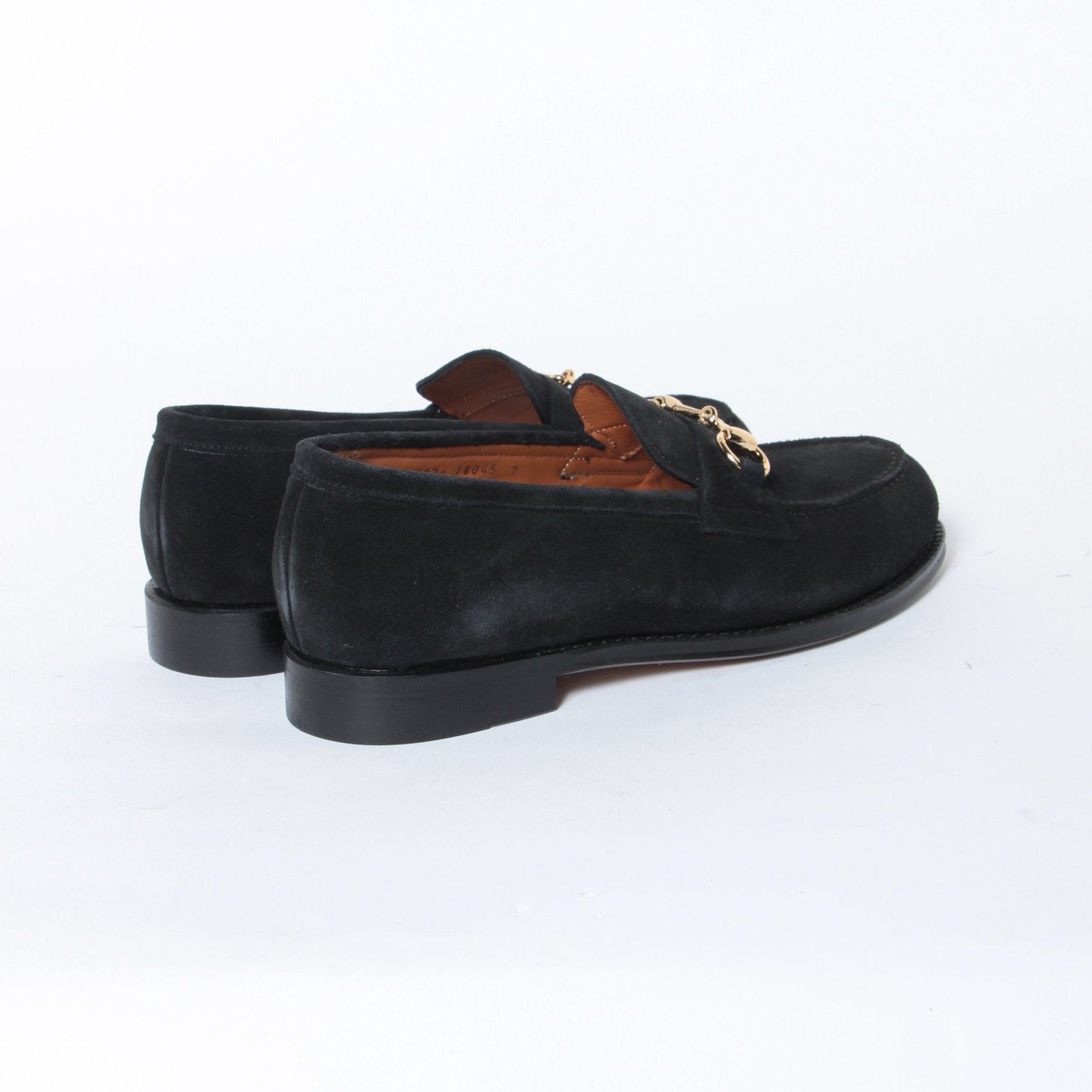 98976 / SUEDE / BLACK / LEATHERSOLE / UK7.0(26.0cm)