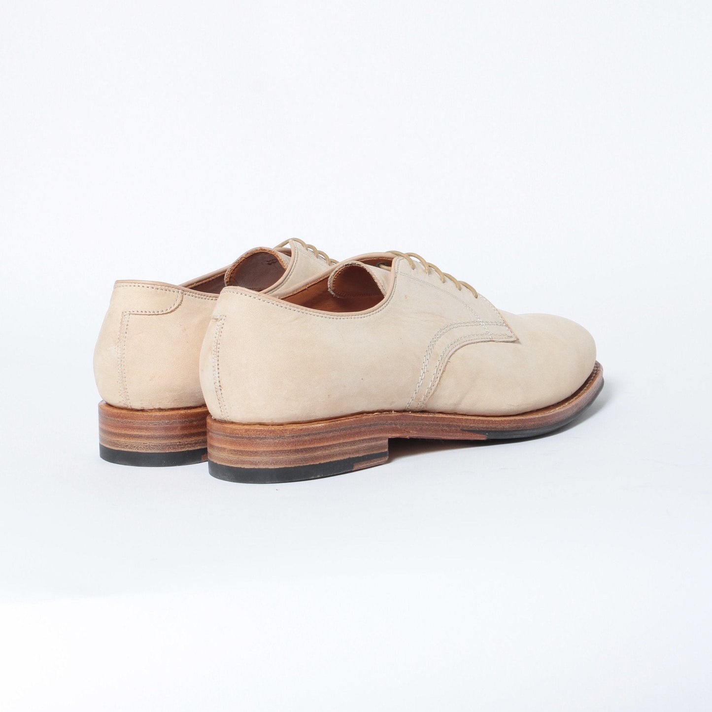 99064 / NUBUCK / BEIGE / HALF RUBBER SOLE / UK7.5(26.0cm)