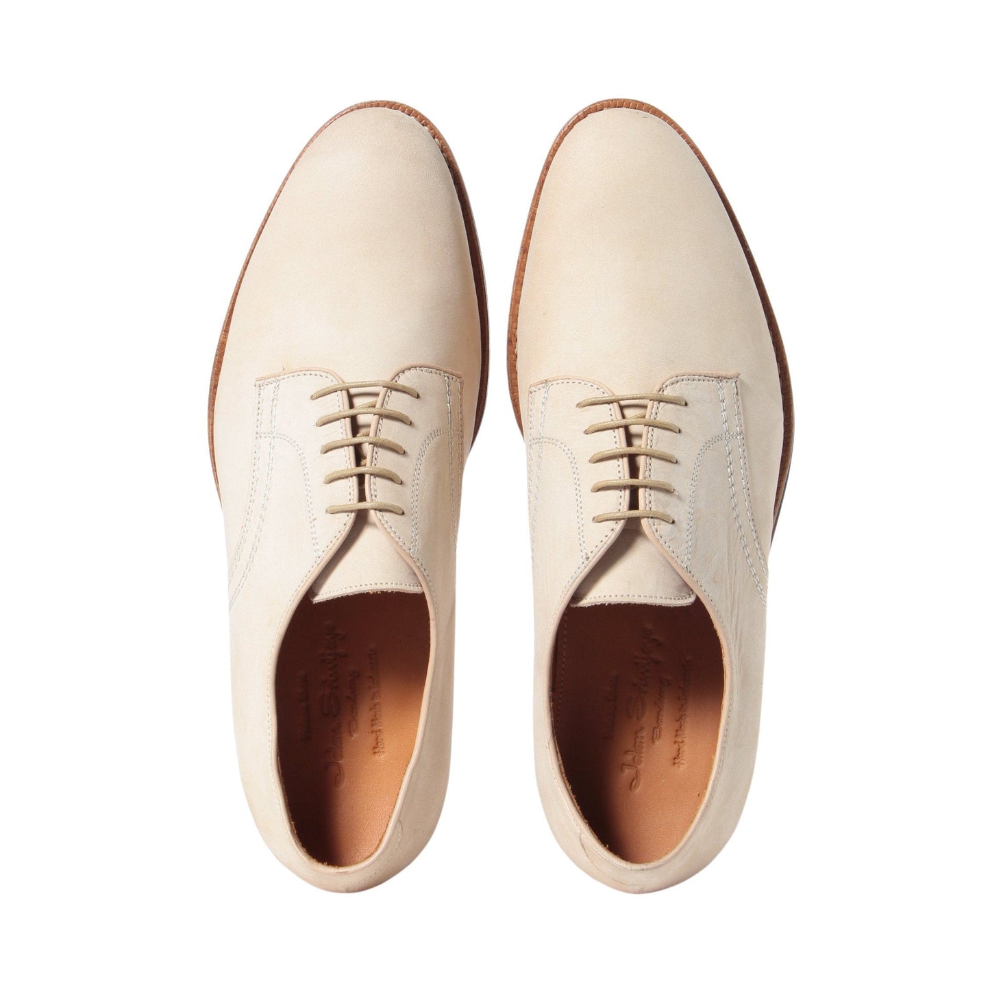 99064 / NUBUCK / BEIGE / HALF RUBBER SOLE / UK7.5(26.0cm)