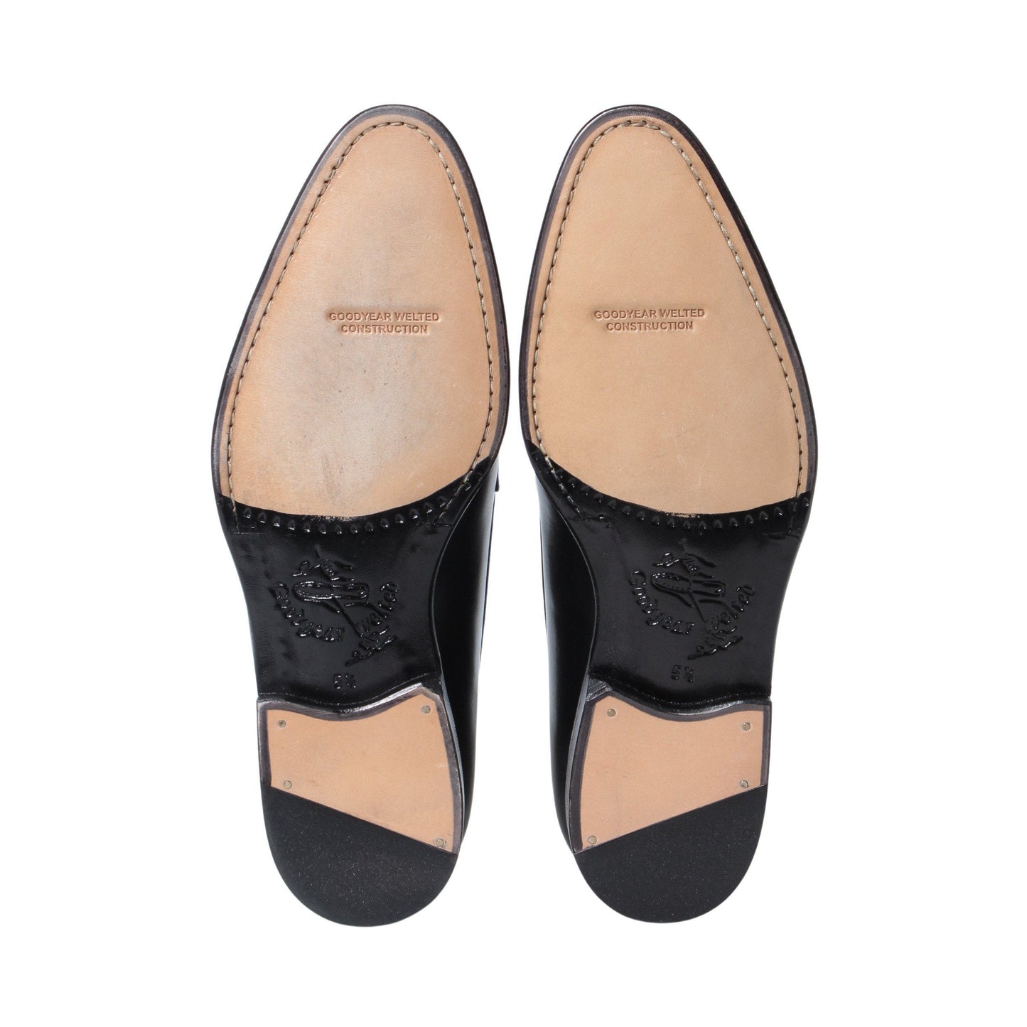99041 / CALF / BLACK / LEATHERSOLE / UK5.5(24.0cm)