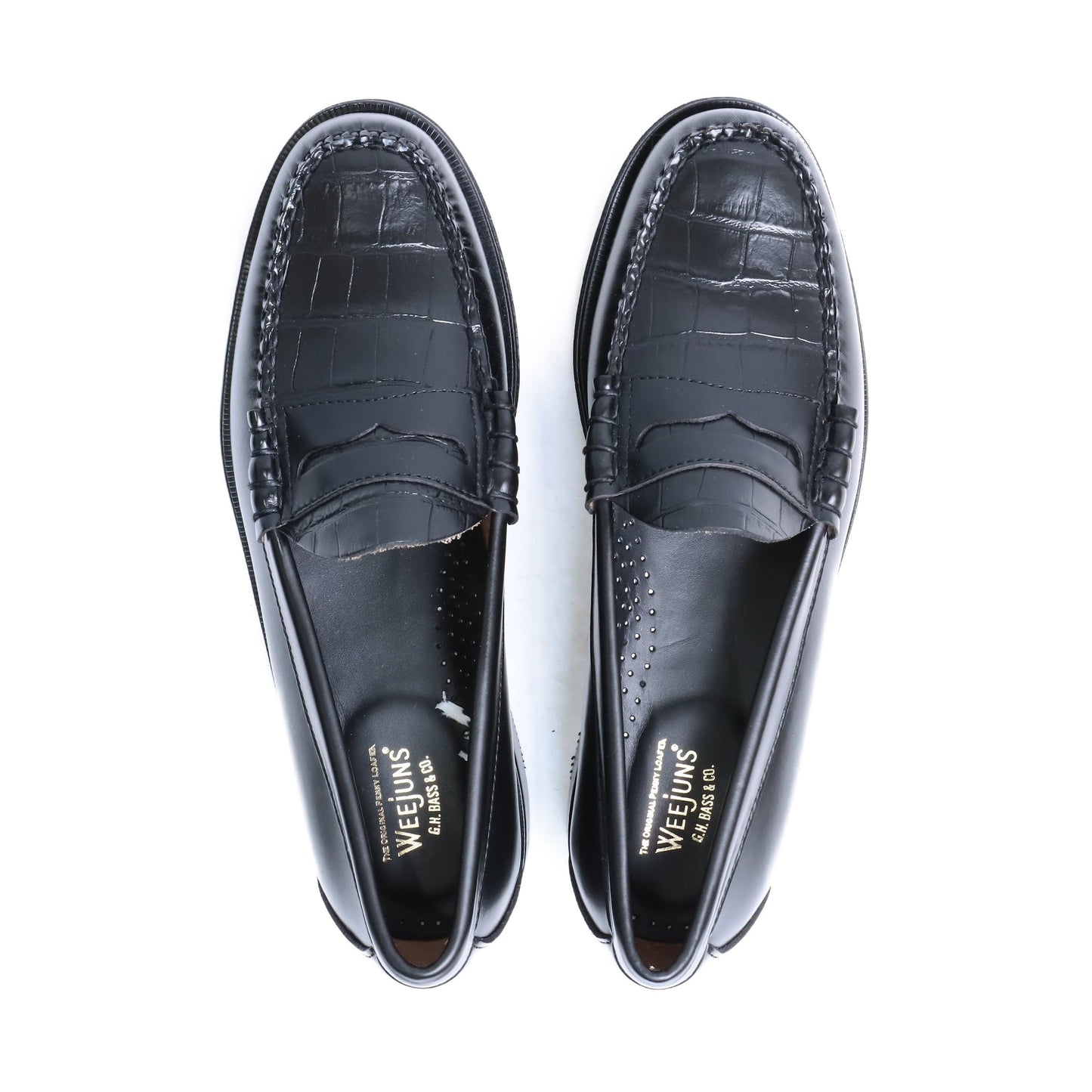 BA11071 / LTHR / BLACK / LEATHER SOLE / US9.5(27.5cm)