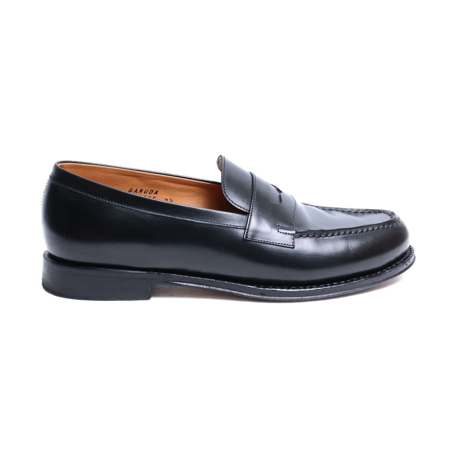 98998 GARUDA / CALF / BLACK / LEATHER SOLE / UK7.5(26.5cm)