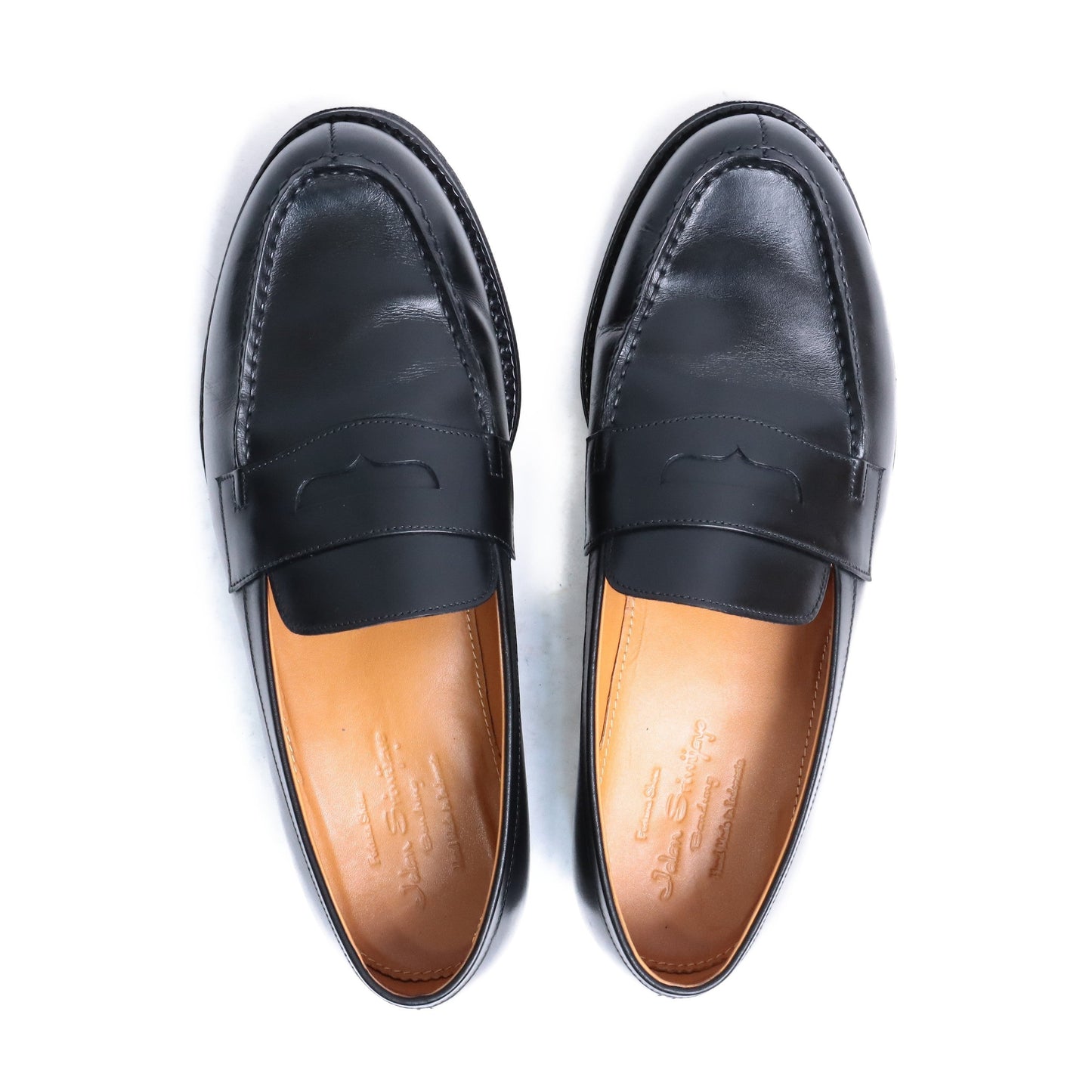 98998 GARUDA / CALF / BLACK / LEATHER SOLE / UK7.5(26.5cm)