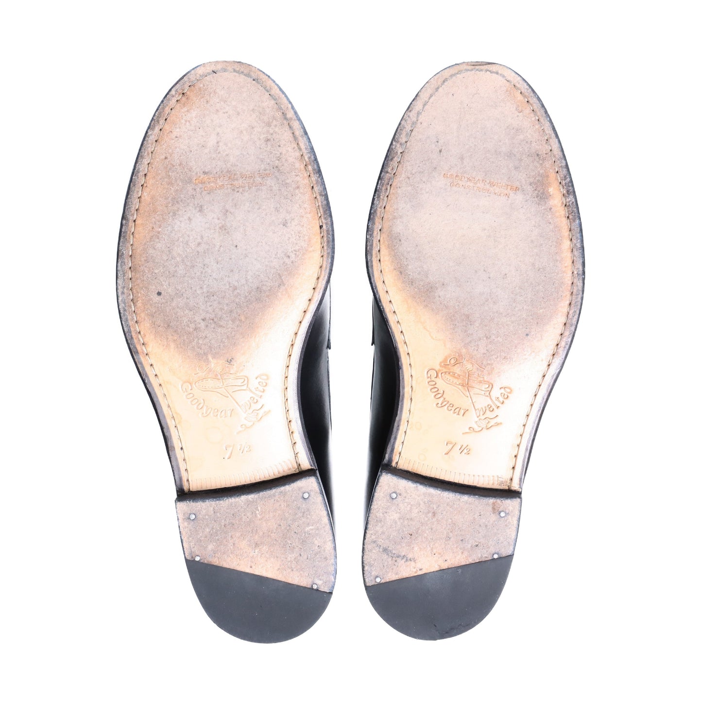98998 GARUDA / CALF / BLACK / LEATHER SOLE / UK7.5(26.5cm)