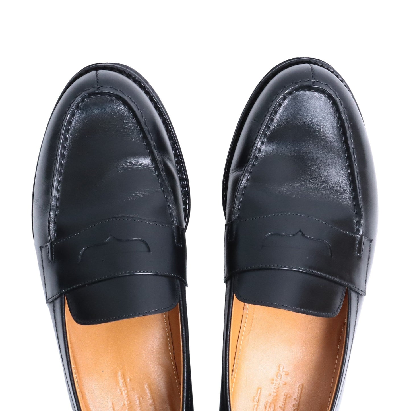 98998 GARUDA / CALF / BLACK / LEATHER SOLE / UK7.5(26.5cm)