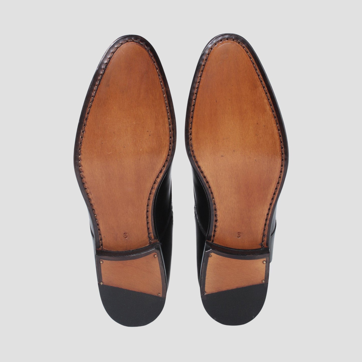99008 / CALF / BLACK / LEATHERSOLE / UK3.0(22.0cm)