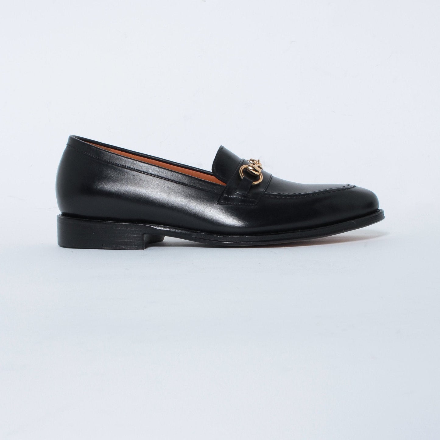 99043 / CALF / BLACK / LEATHERSOLE / UK9.0(27.5cm)