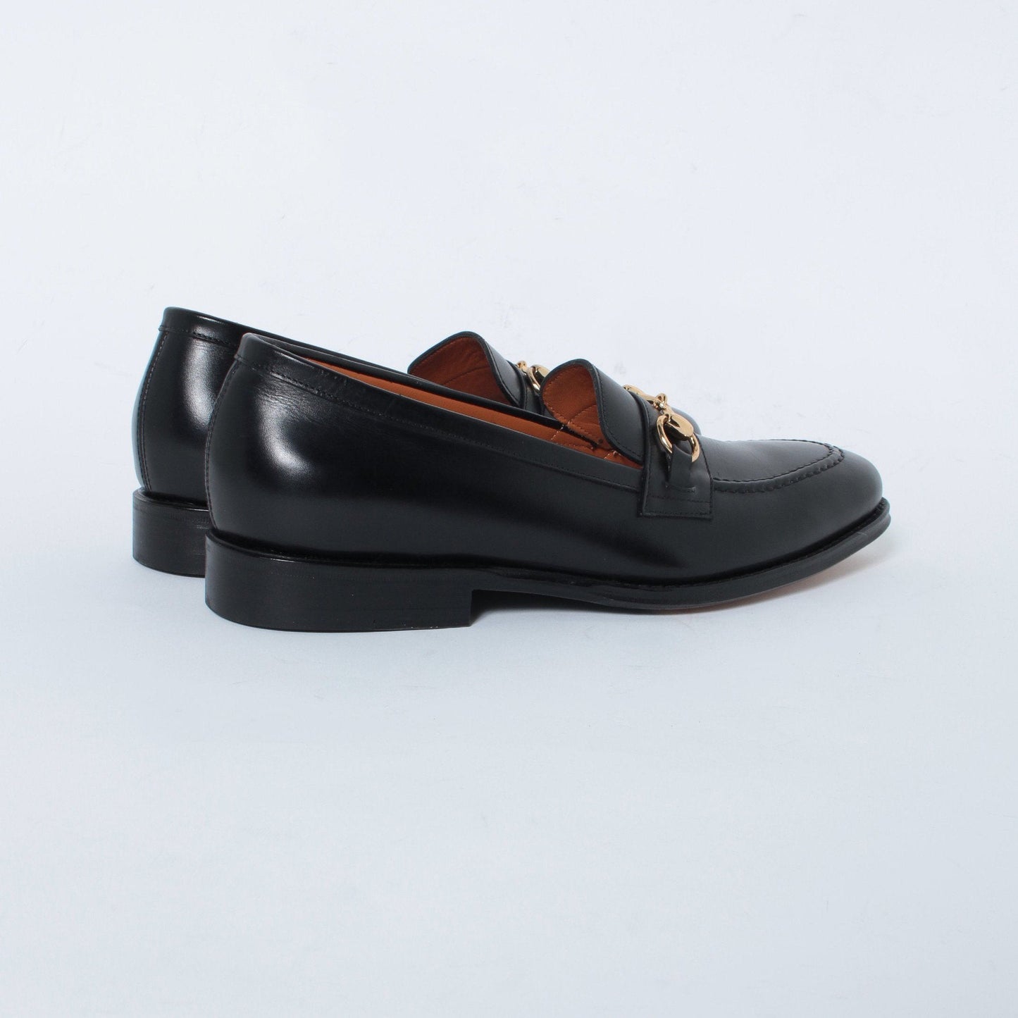 99043 / CALF / BLACK / LEATHERSOLE / UK9.0(27.5cm)