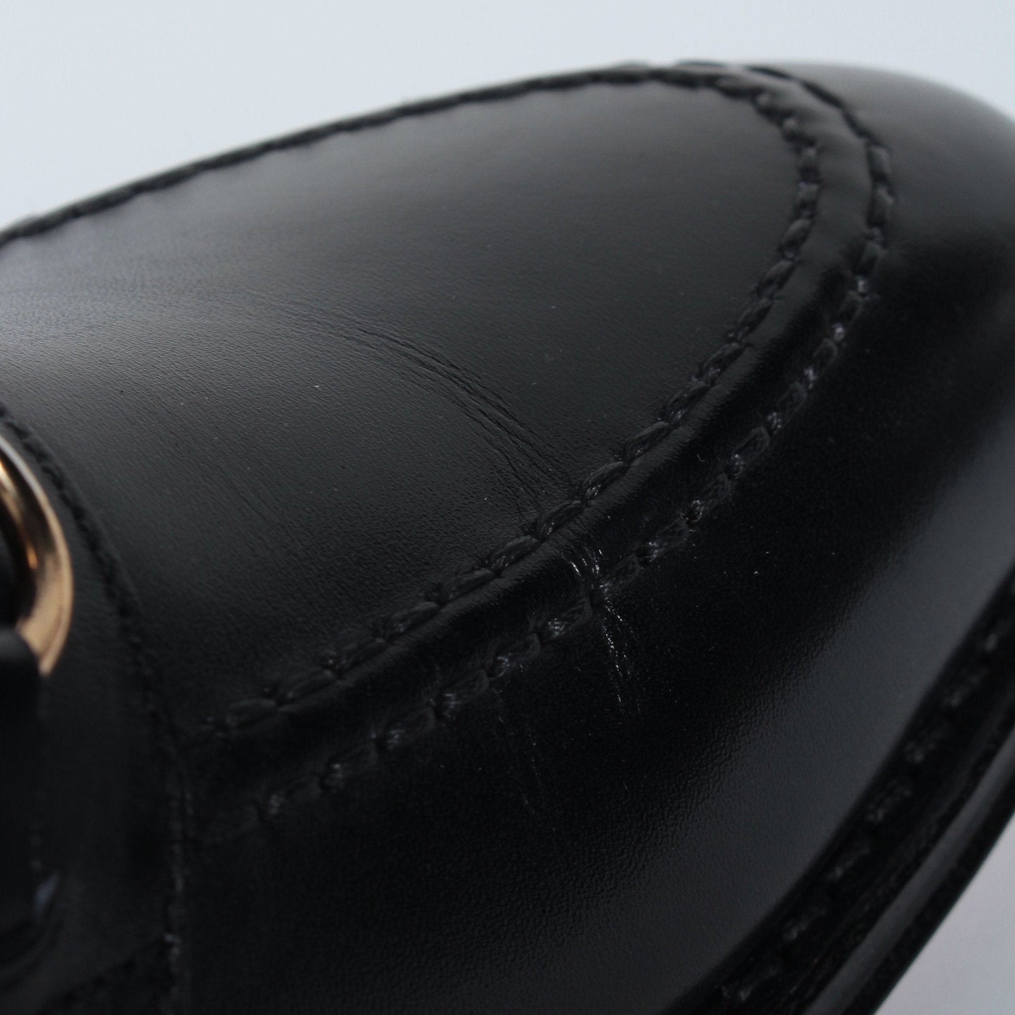 99043 / CALF / BLACK / LEATHERSOLE / UK9.0(27.5cm)