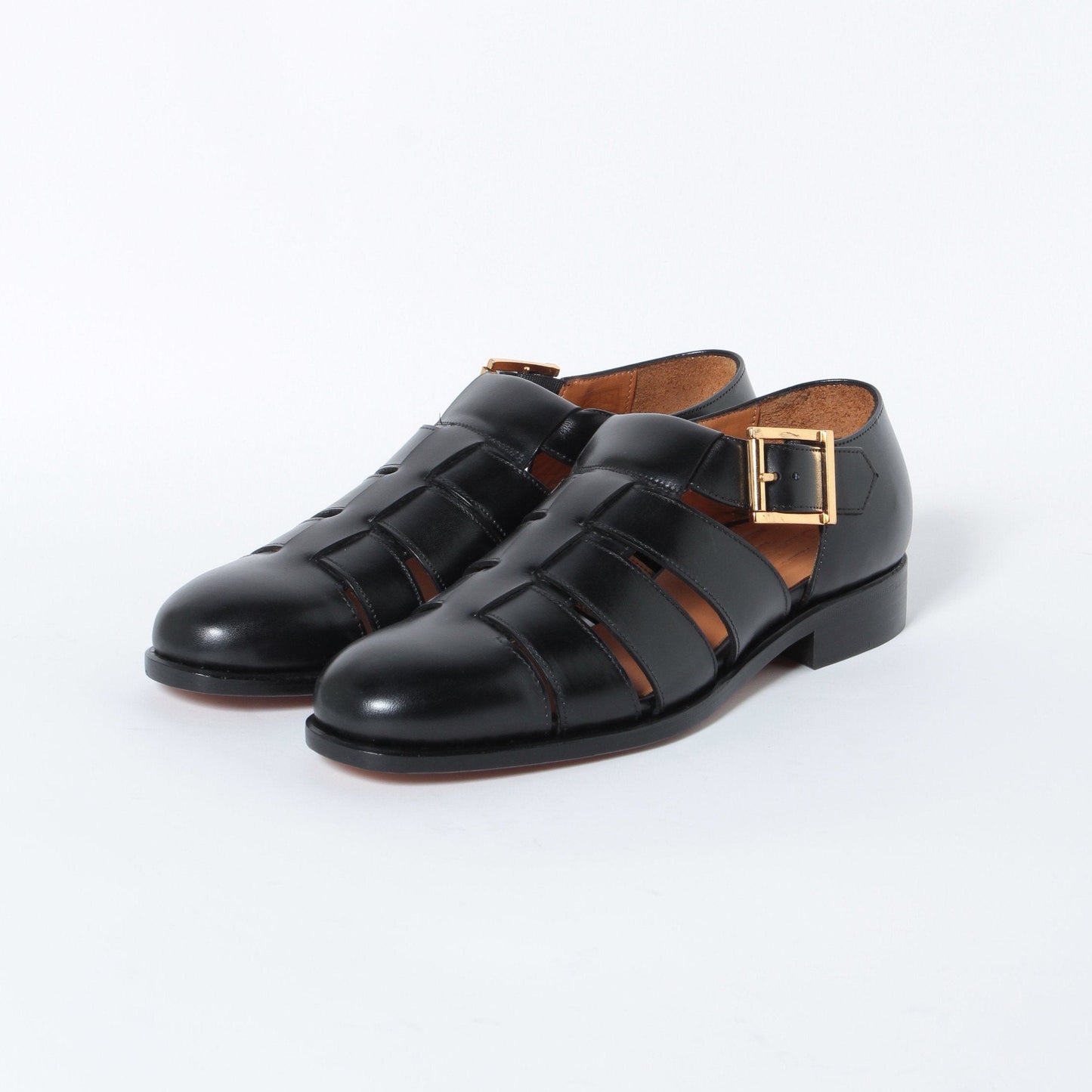 98850 / CALF / BLACK / LEATHERSOLE / UK4.5(23.5cm)