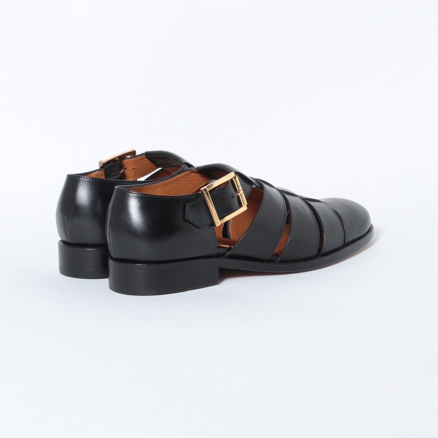 98850 / CALF / BLACK / LEATHERSOLE / UK4.5(23.5cm)