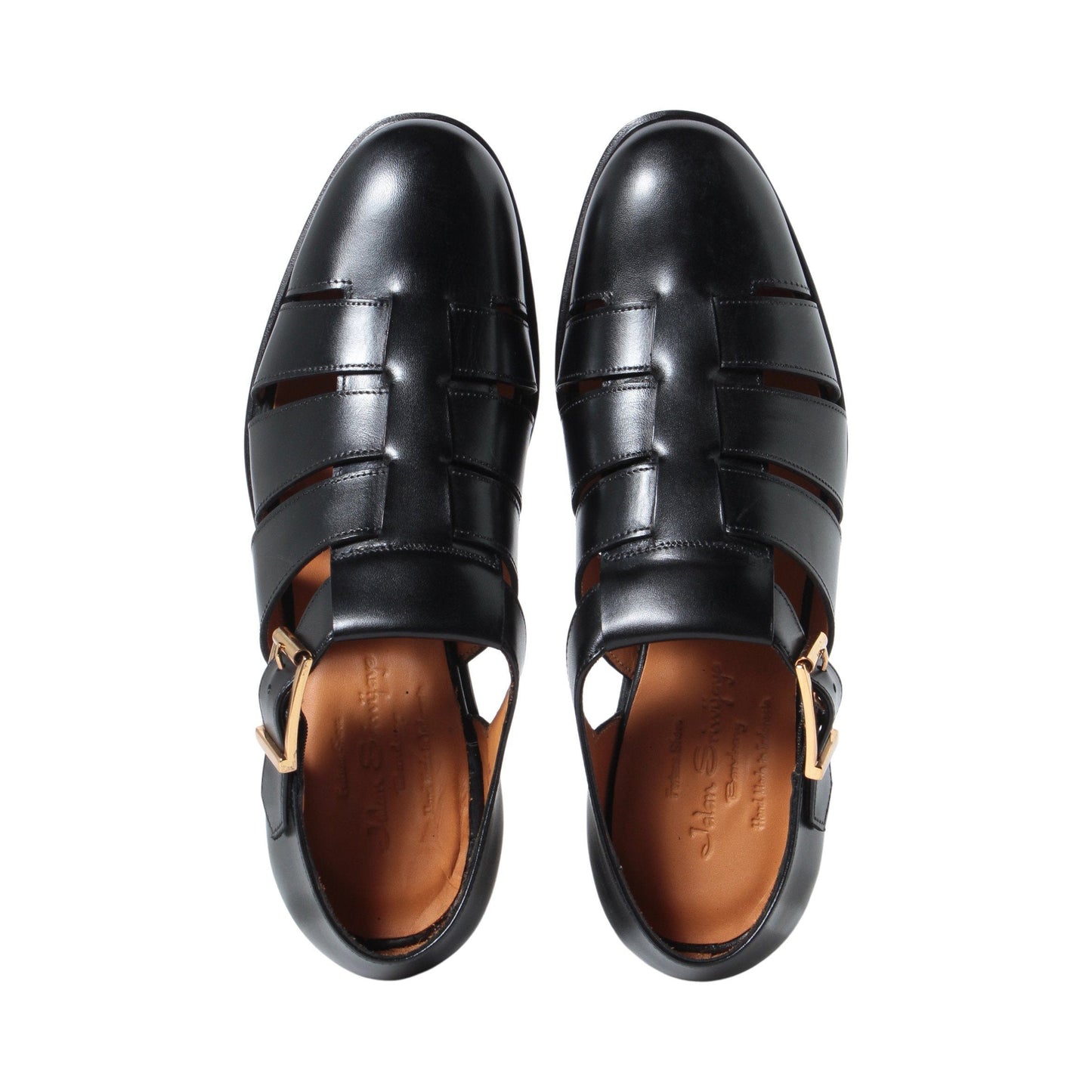 98850 / CALF / BLACK / LEATHERSOLE / UK4.5(23.5cm)