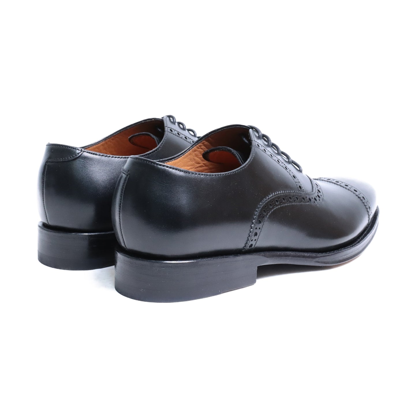 98409 / CALF / BLACK / LEATHER SOLE / UK5.0(23.5cm)