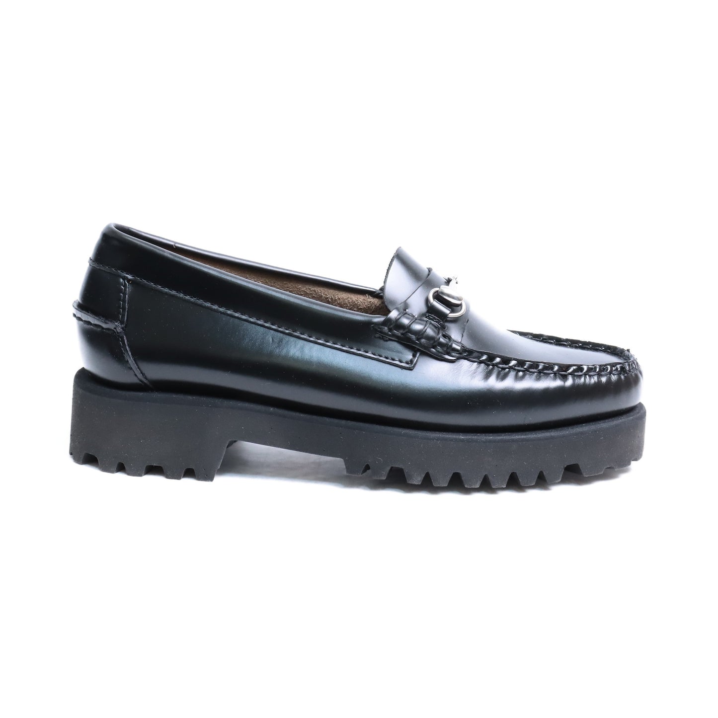 BA41830 / LTHR / BLACK / RUBBER SOLE / US5.5(23.0cm)