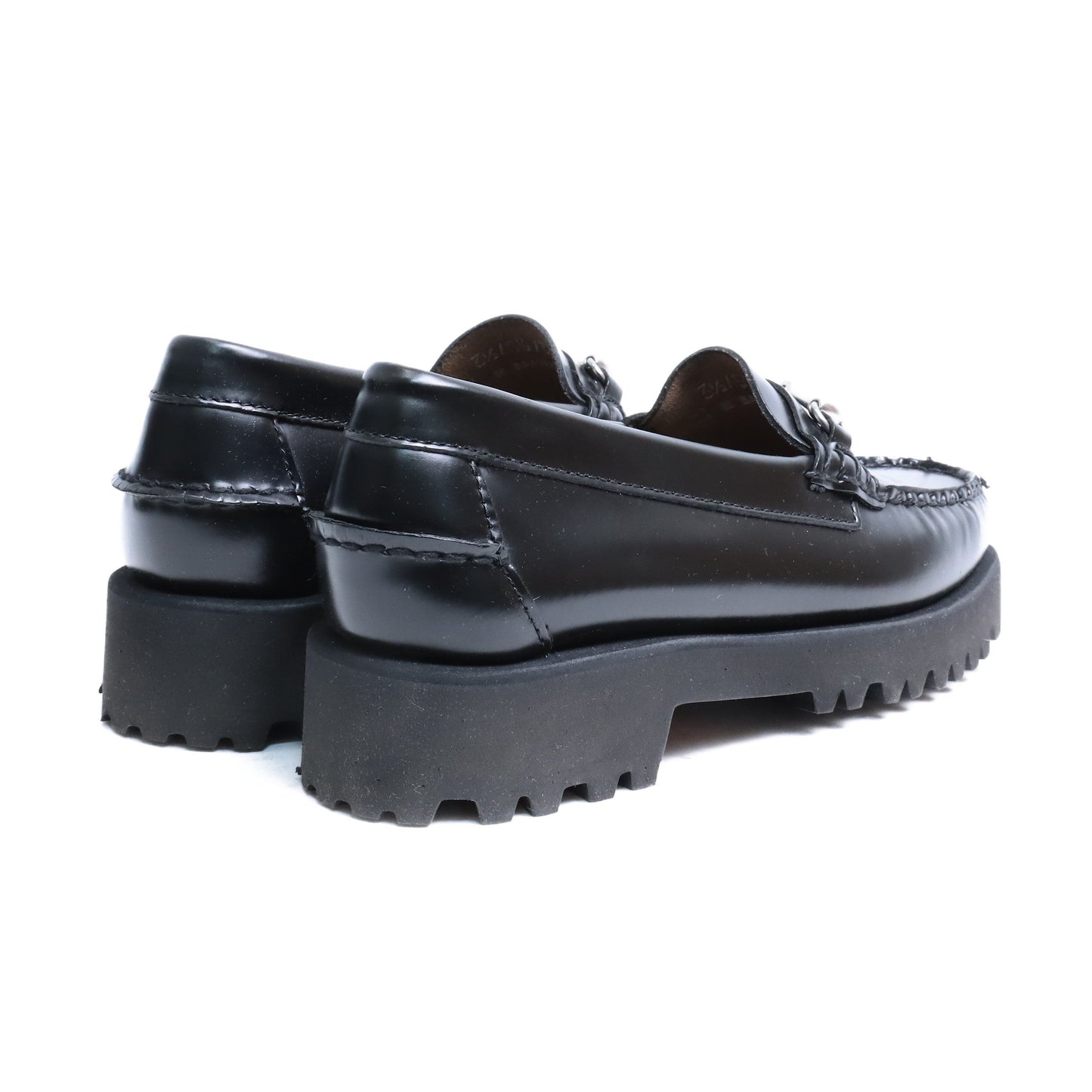 BA41830 / LTHR / BLACK / RUBBER SOLE / US5.5(23.0cm)