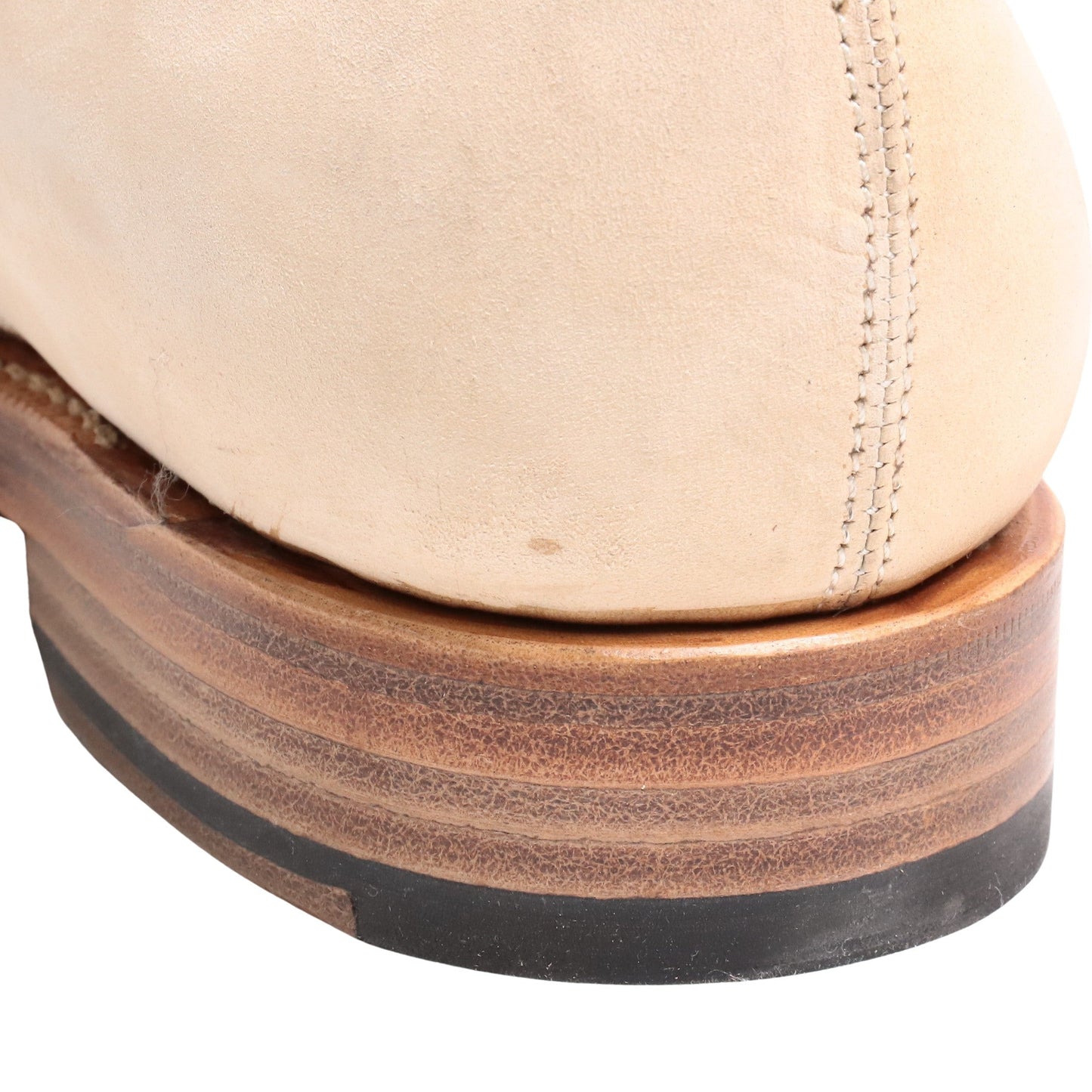 99064 / NUBUCK / BEIGE / HALFRUBBER / UK8.5(27.0cm)