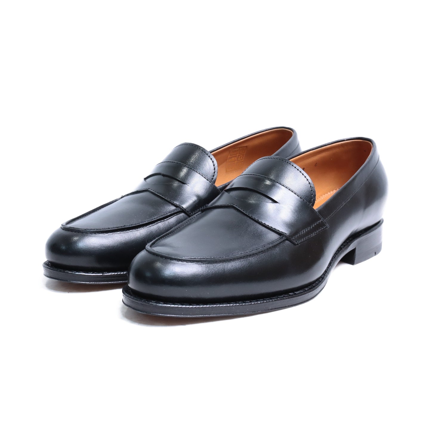 98610 / CALF / BLACK / LEATHER SOLE / UK4.0(23.0cm)