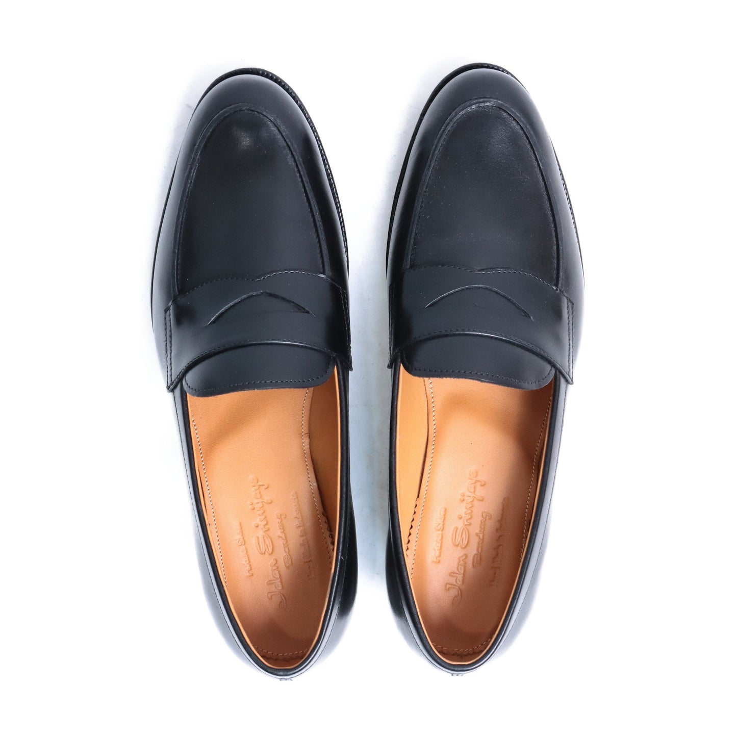 98610 / CALF / BLACK / LEATHER SOLE / UK4.0(23.0cm)