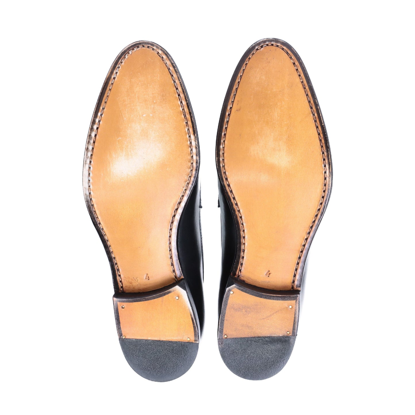 98610 / CALF / BLACK / LEATHER SOLE / UK4.0(23.0cm)