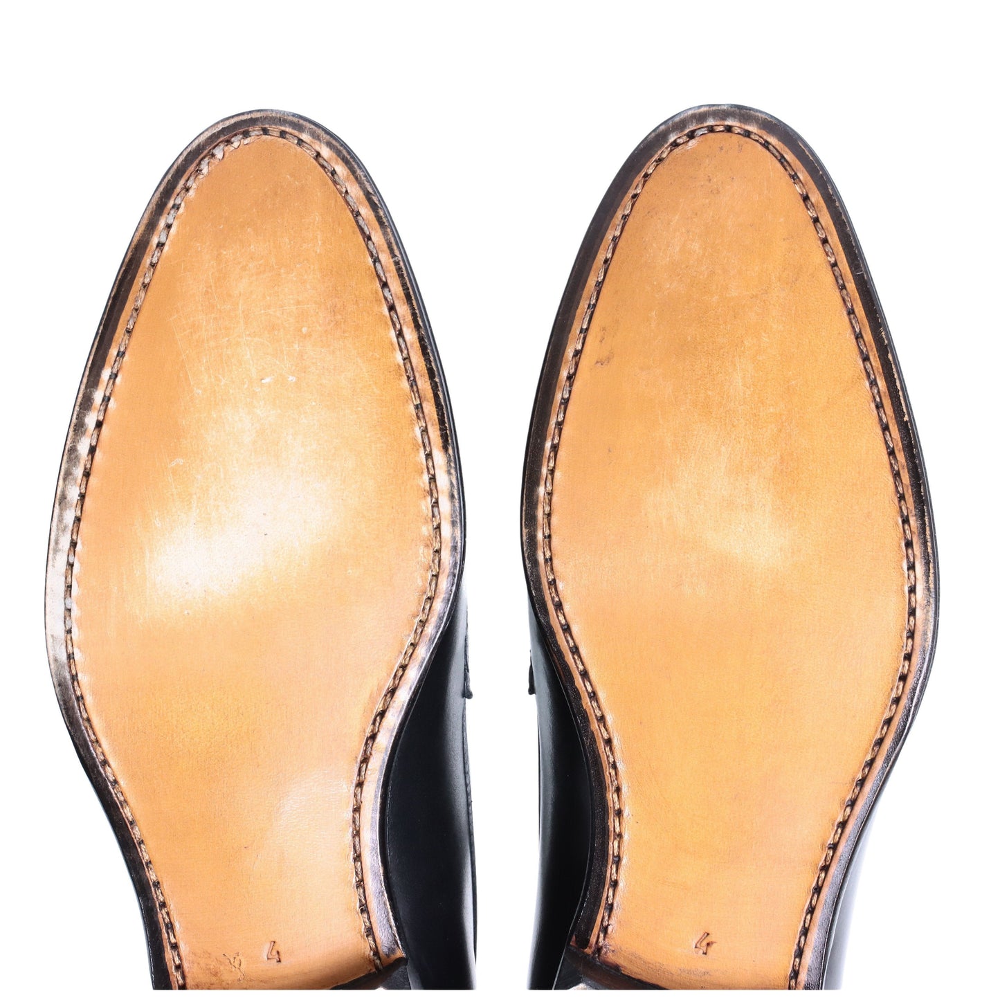 98610 / CALF / BLACK / LEATHER SOLE / UK4.0(23.0cm)