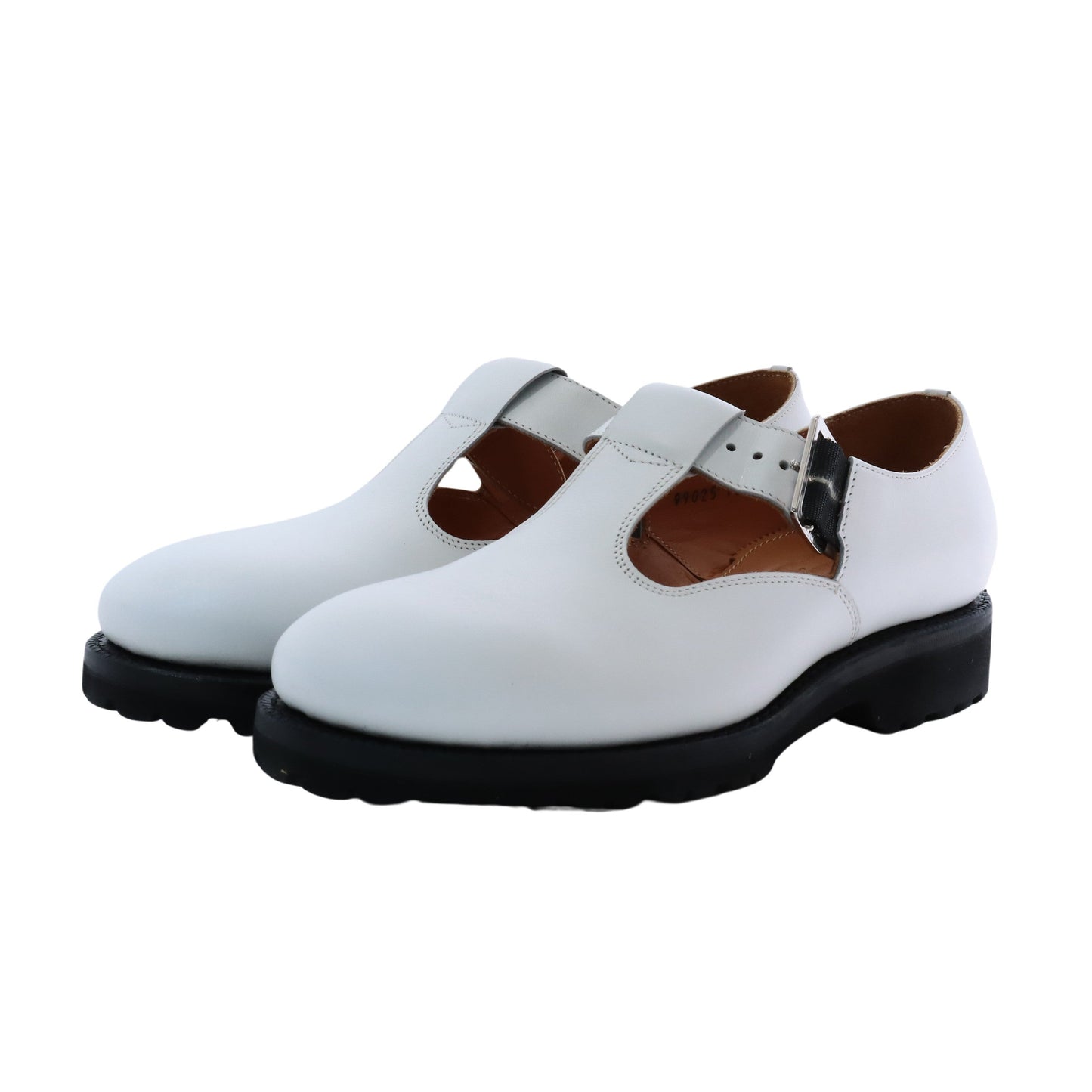 99025 / CALF / WHITE / VIBRAM SOLE / UK4.0(23.0cm)