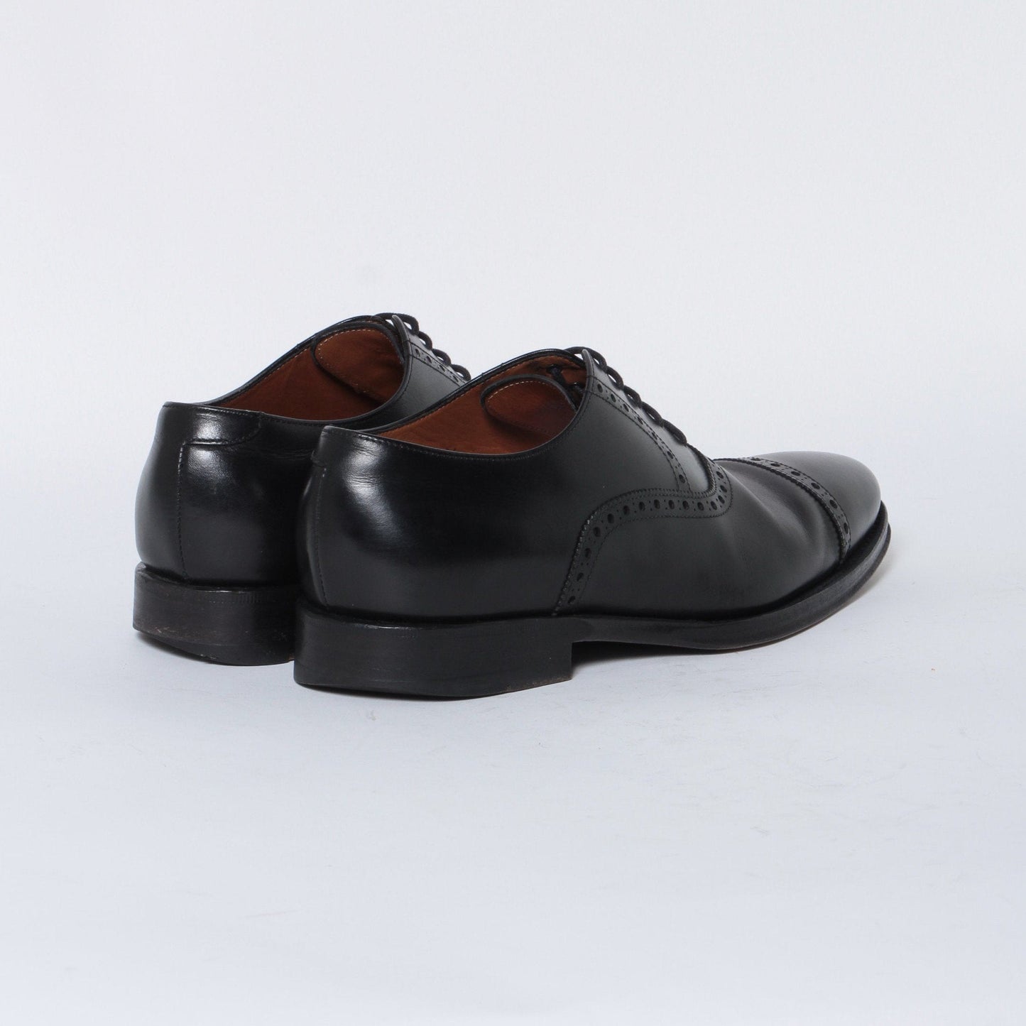 98409 / CALF / BLACK / LEATHER SOLE / UK6.5(25.0cm)