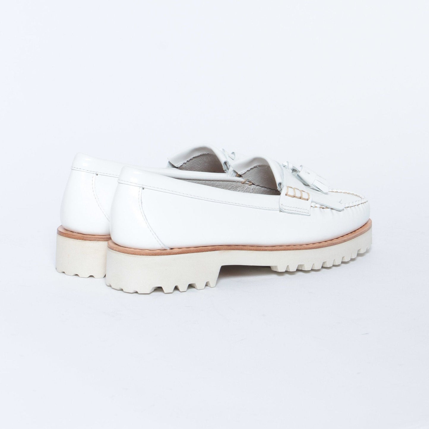 BA41820 / LTHR / WHITE / LEATHERSOLE / US8.0(25.5cm)
