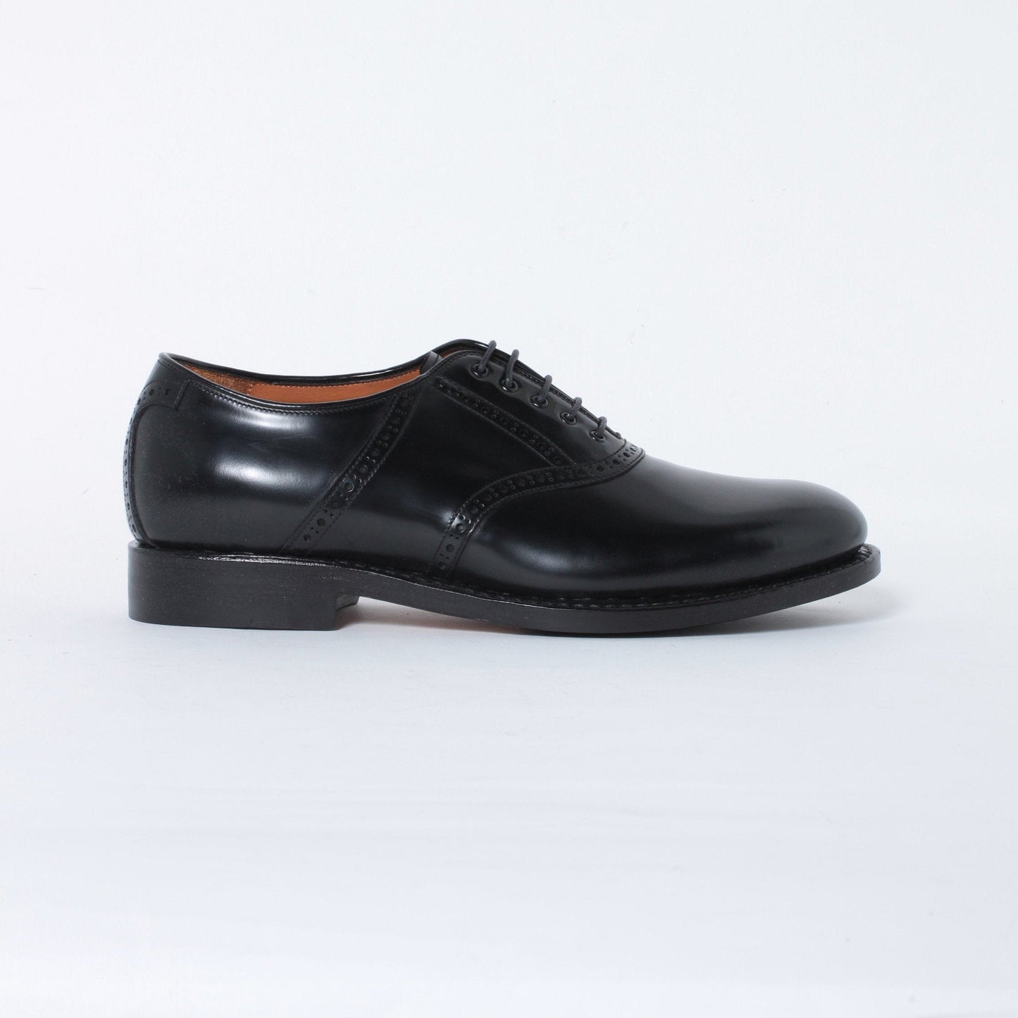 99063 / HORSE / BLACK / HALF RUBBER SOLE / UK9.5(28.0cm)