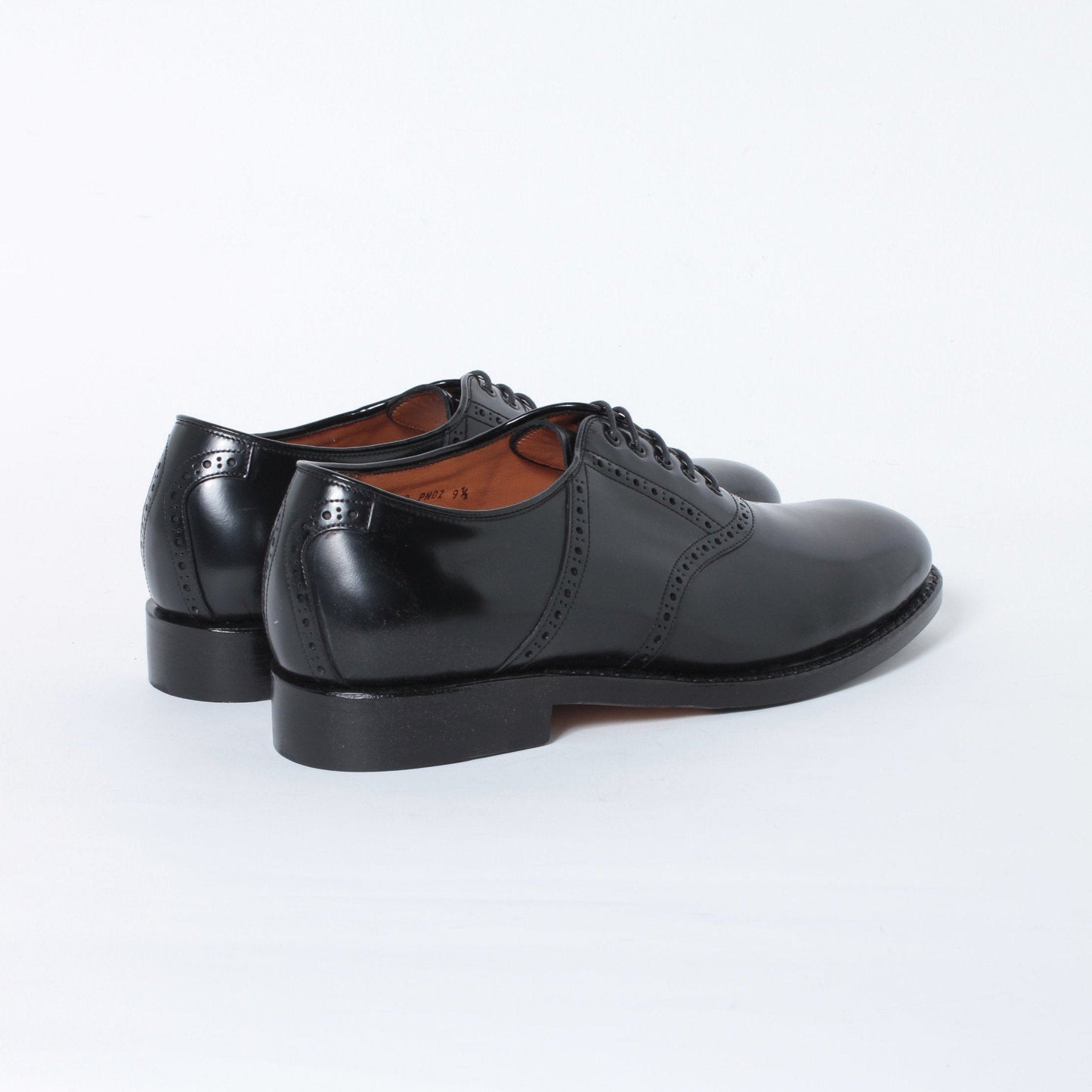 99063 / HORSE / BLACK / HALF RUBBER SOLE / UK9.5(28.0cm)
