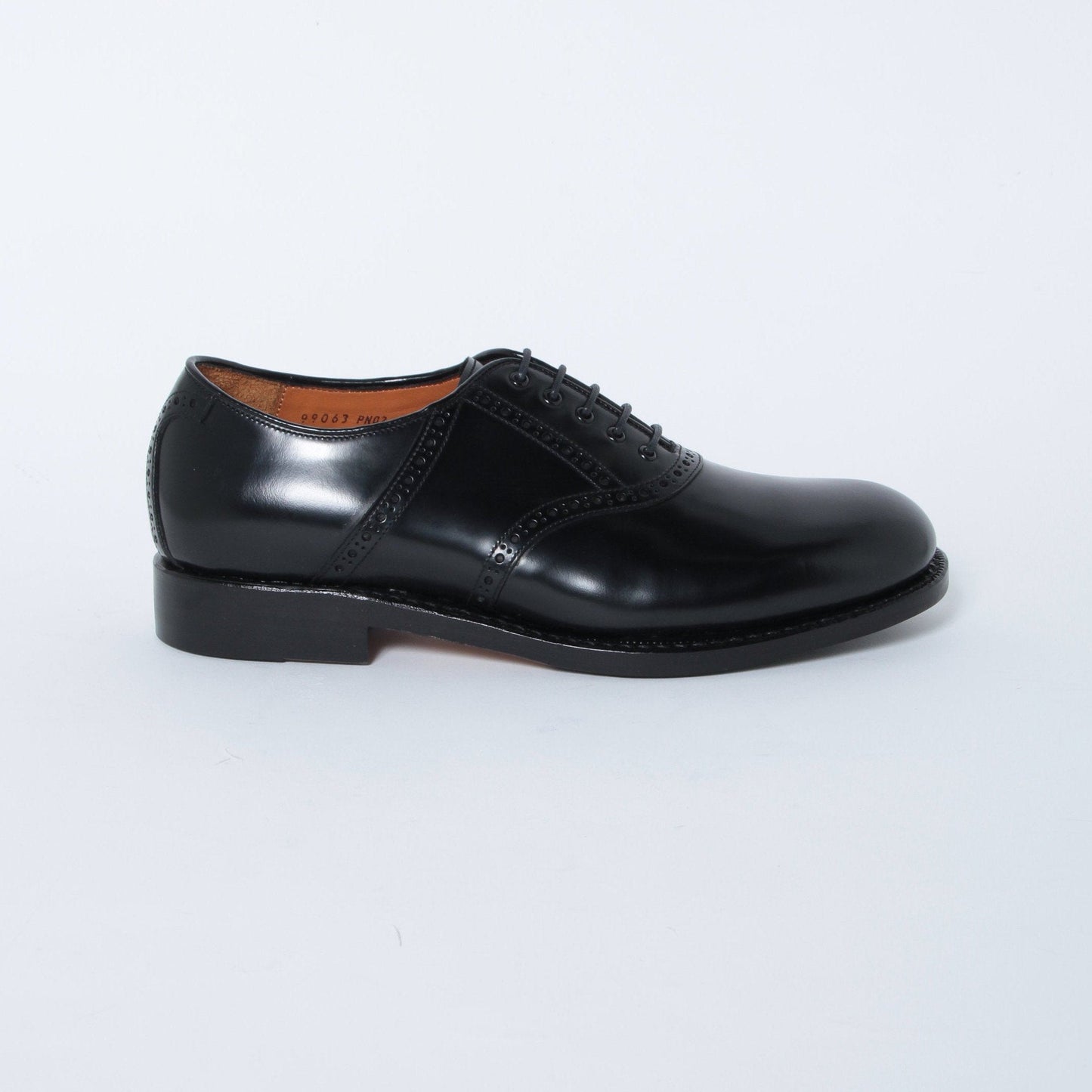 99063 / HORSE / BLACK / HALF RUBBER SOLE / UK8.0(26.5cm)