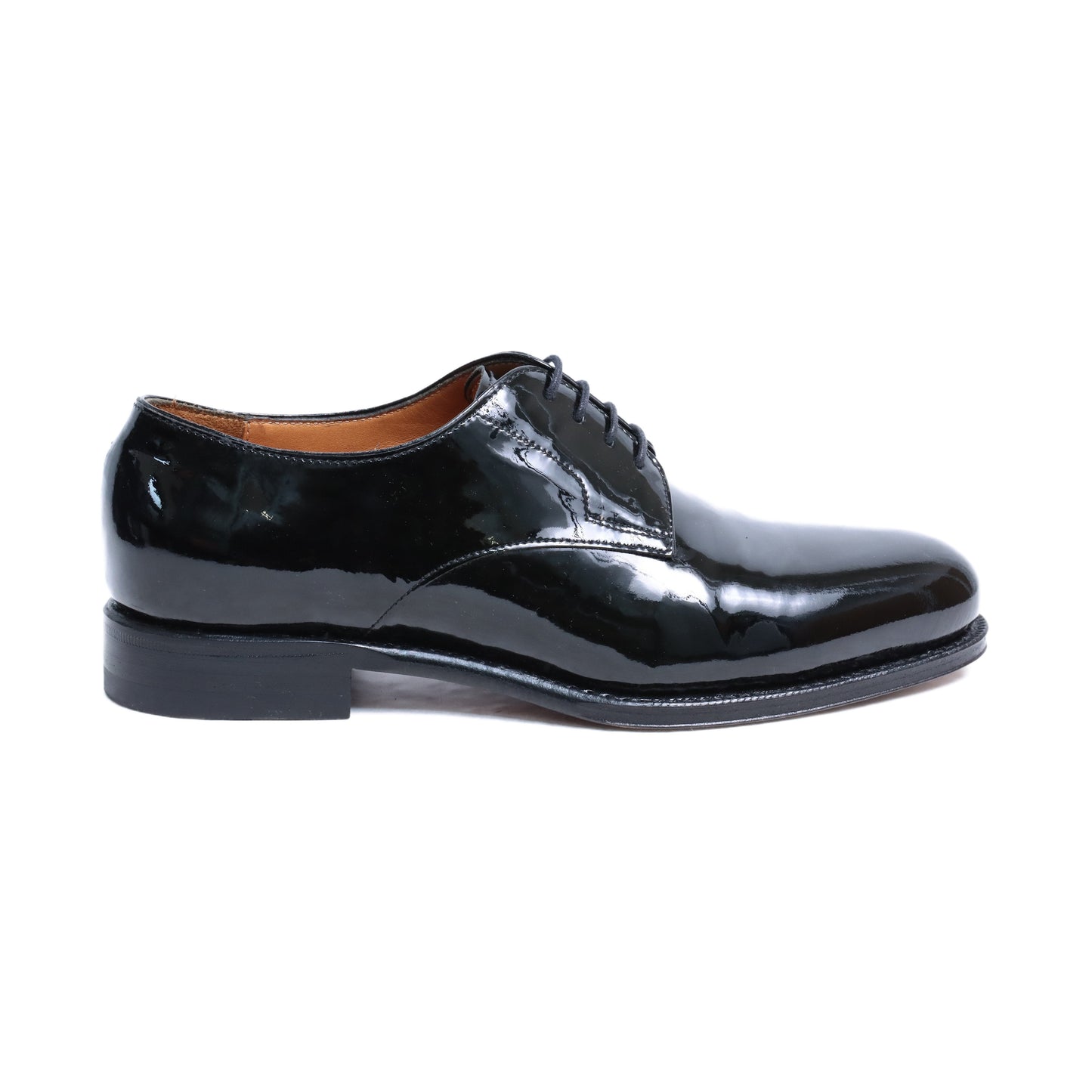 98611 / PATENT / BLACK / LEATHER SOLE / UK4.5(23.5cm)