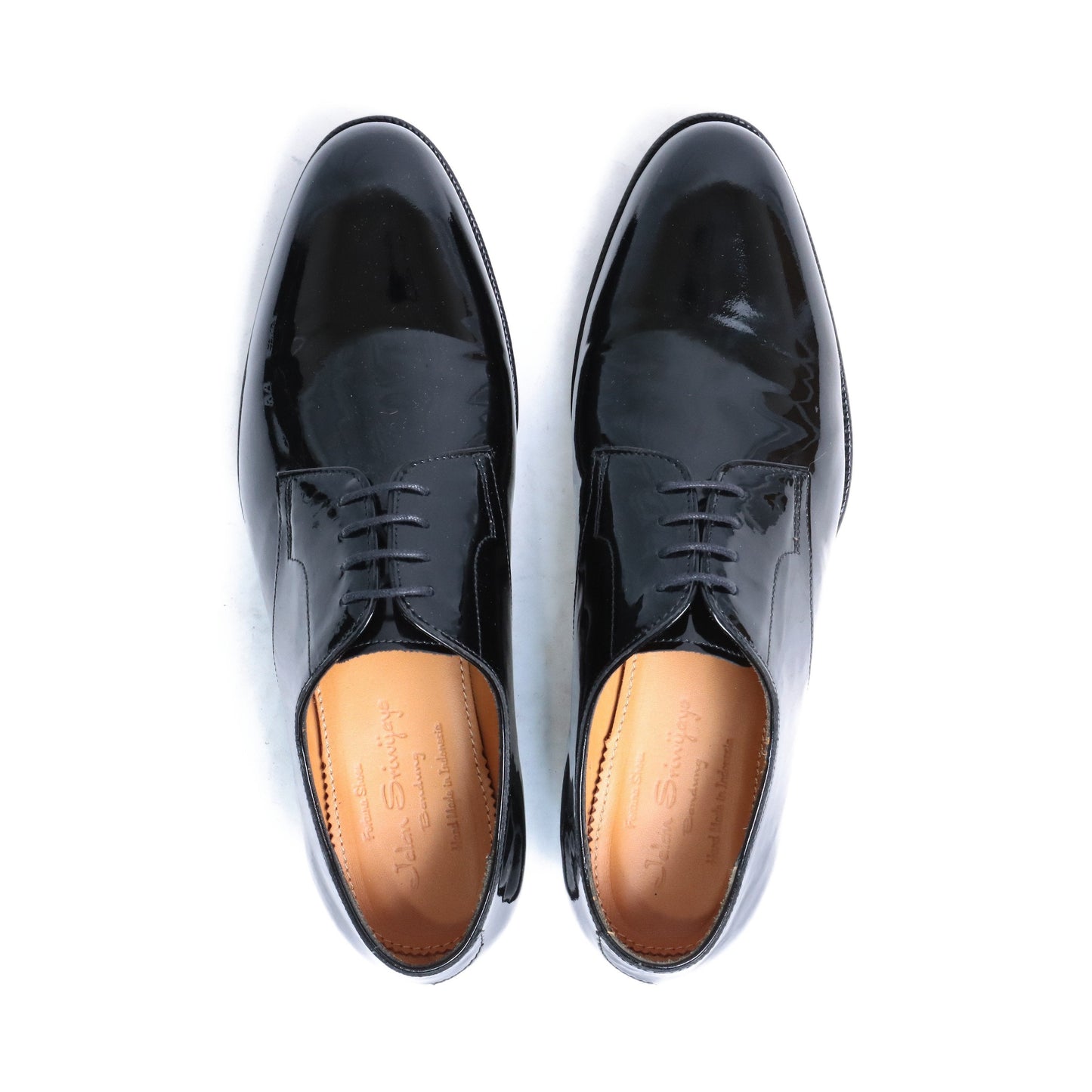 98611 / PATENT / BLACK / LEATHER SOLE / UK4.5(23.5cm)