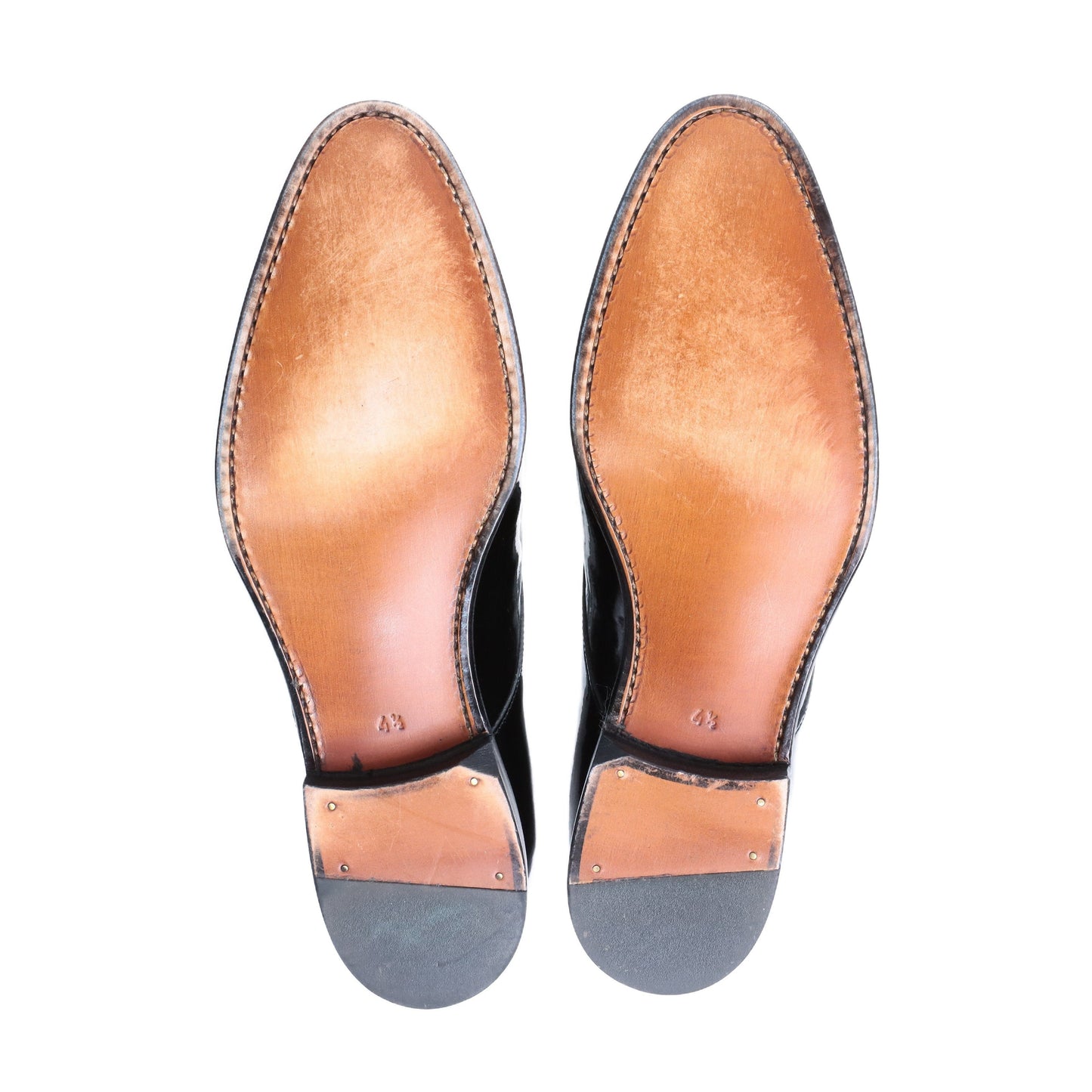 98611 / PATENT / BLACK / LEATHER SOLE / UK4.5(23.5cm)