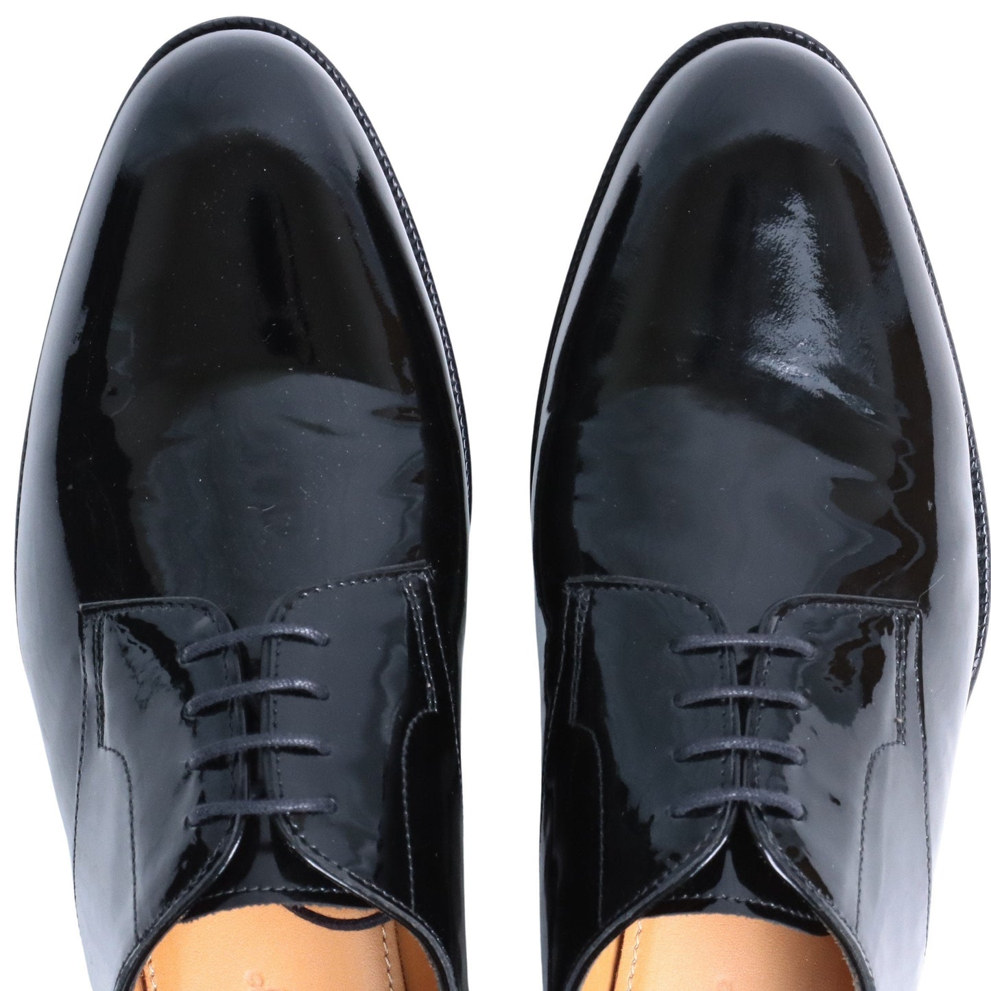 98611 / PATENT / BLACK / LEATHER SOLE / UK4.5(23.5cm)