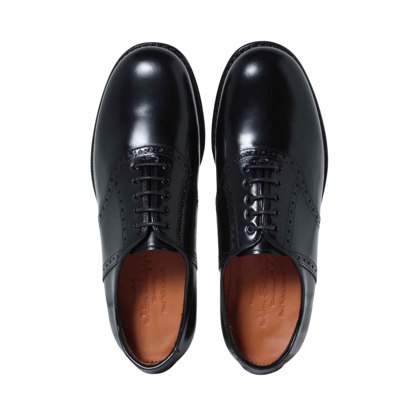 99063 / HORSE / BLACK / HALF RUBBER SOLE / UK6.0(24.5cm)