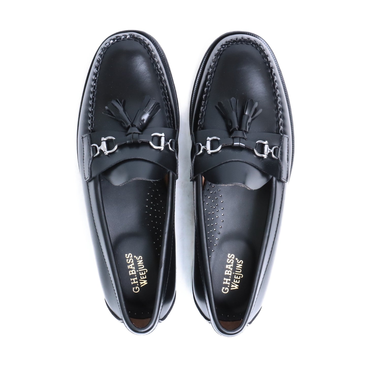 BA11076 / LTHR / BLACK / LEATHER SOLE / US9.5(27.5cm)