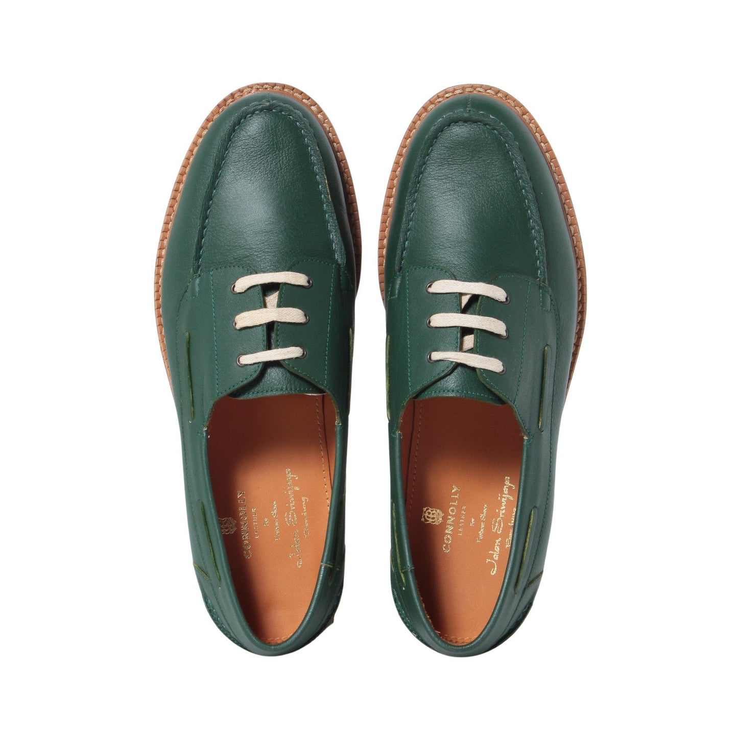 98978 / CONNOLLY / GREEN / VIBRAM SOLE / UK6.5(25.5cm)