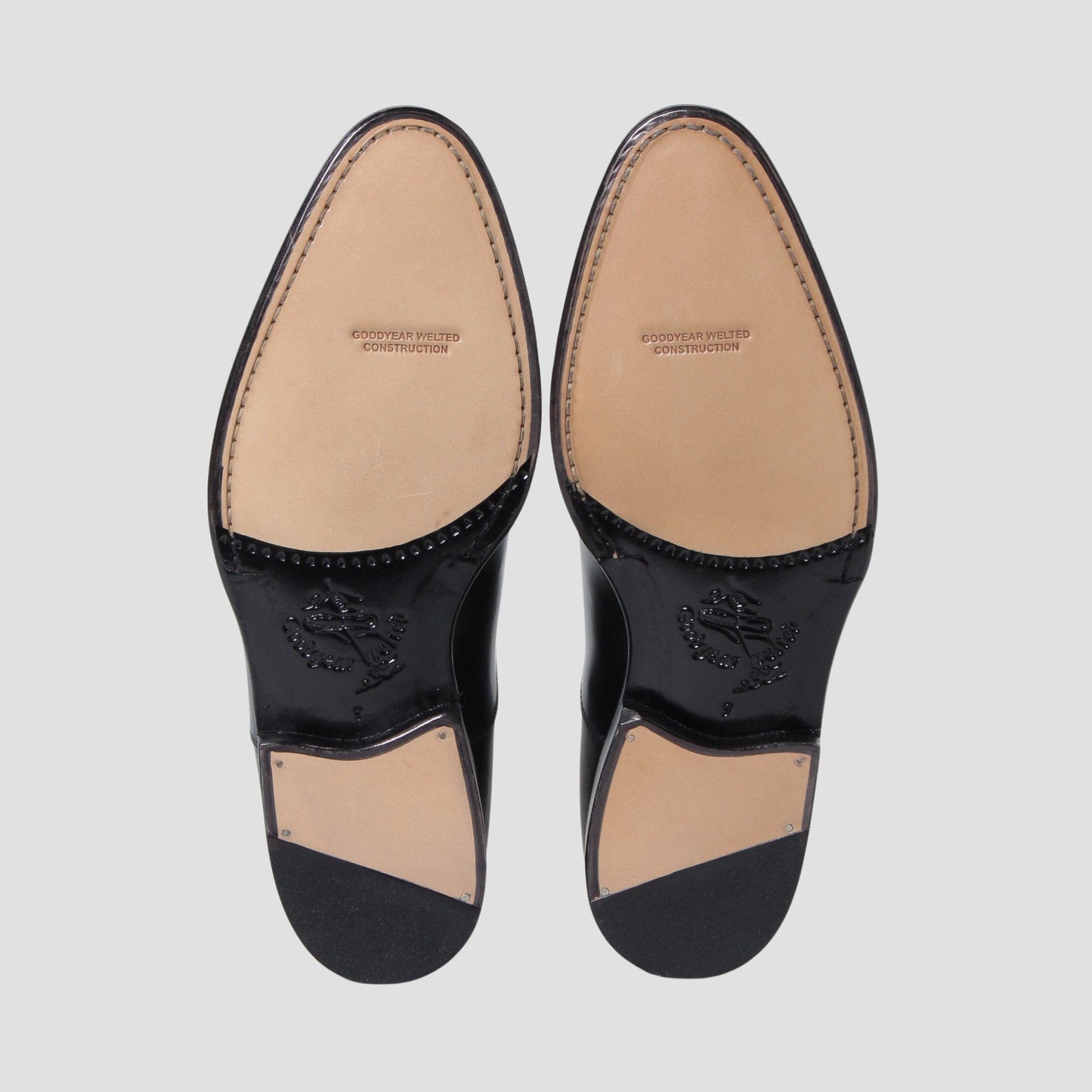 98317 / CALF / BLACK / LEATHERSOLE / UK9.0(27.5cm)