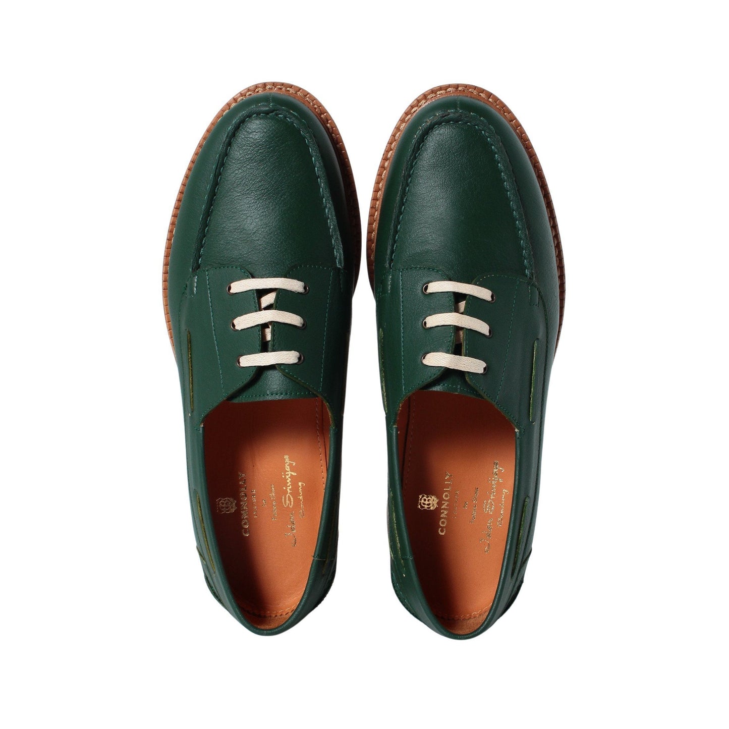 98978 / CONNOLLY / GREEN / VIBRAM SOLE / UK6.5(25.5cm)