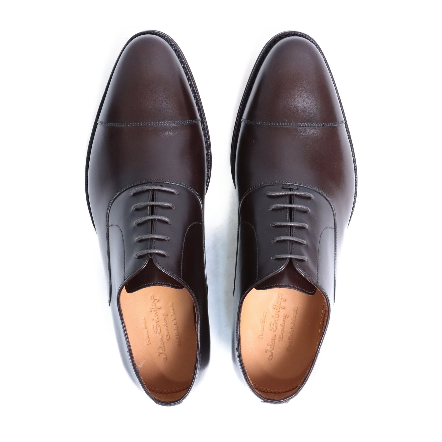 98317 Bandung / CALF / DARK BROWN / LEATHER SOLE / UK10.0(28.5cm)