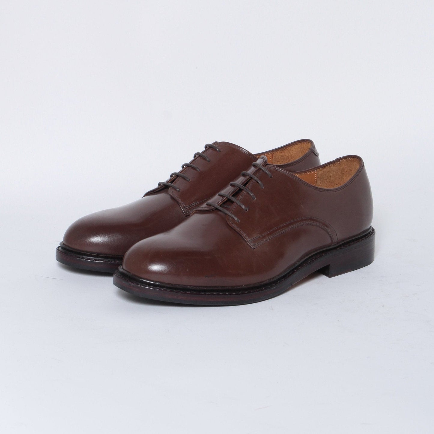 98902 / CORDOVAN / BROWN / HALF RUBBER SOLE / UK6.5(25.5cm)