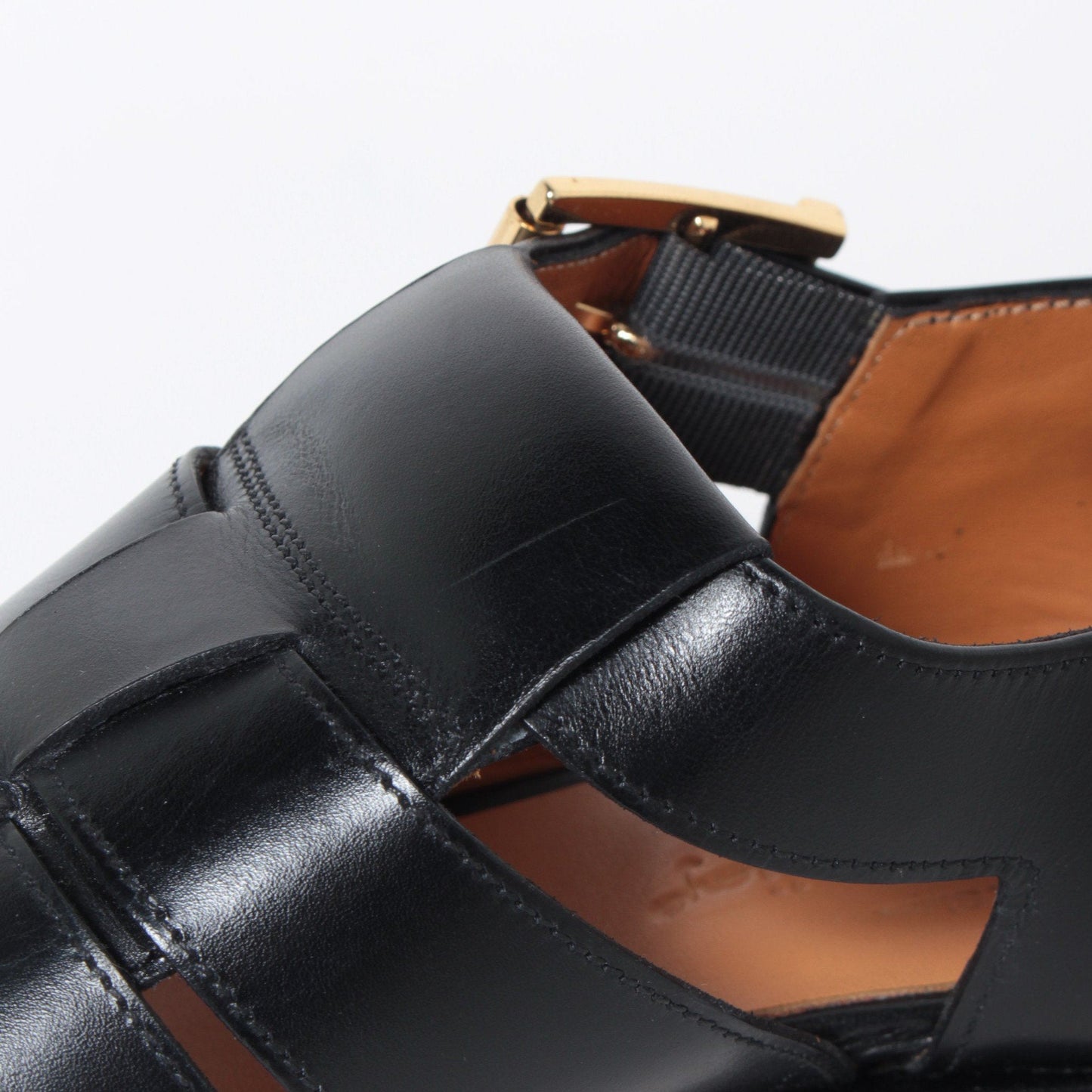 98819 / CALF / BLACK / LEATHERSOLE / UK5.5(24.0cm)