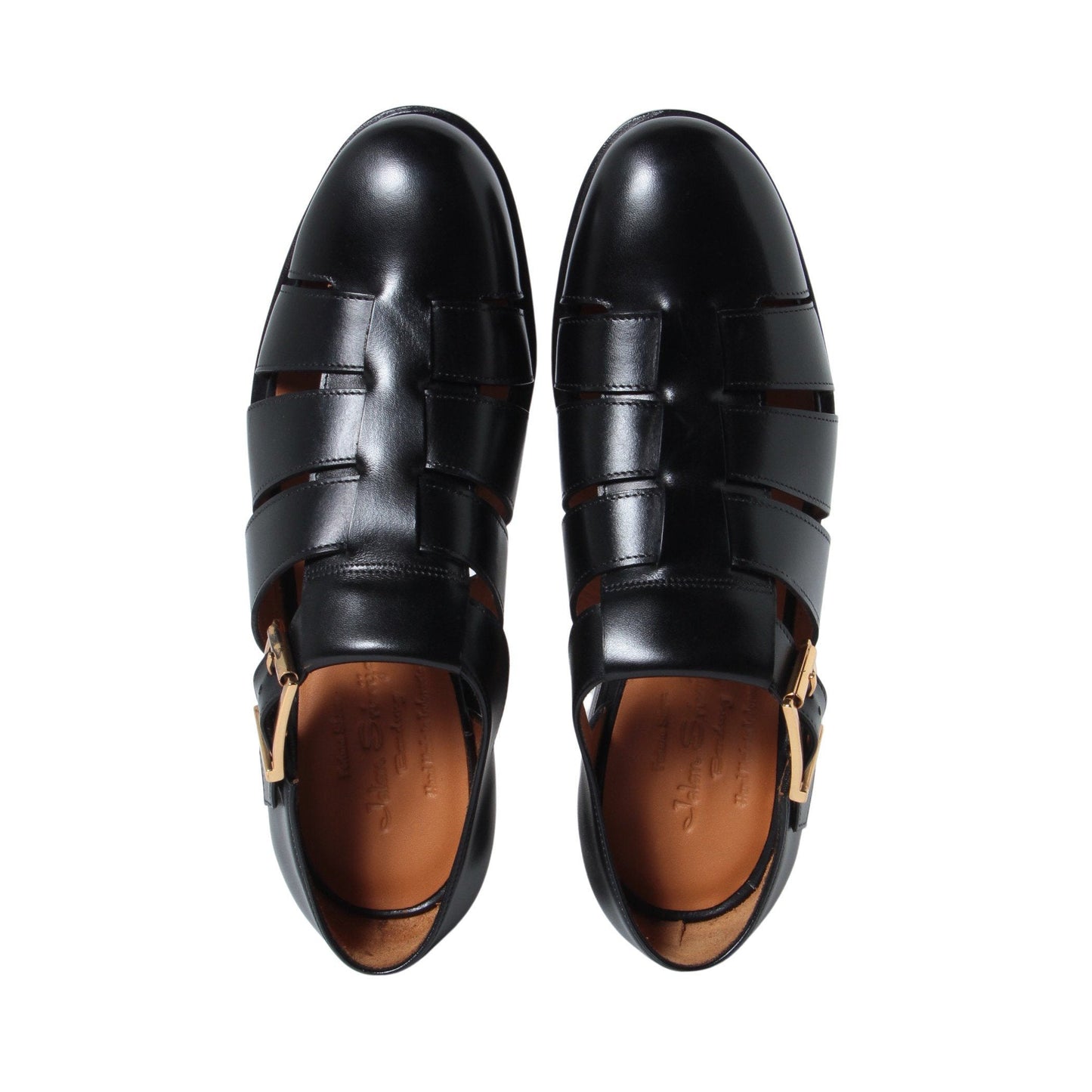 98850 / CALF / BLACK / LEATHR SOLE / UK3.5(22.5cm)